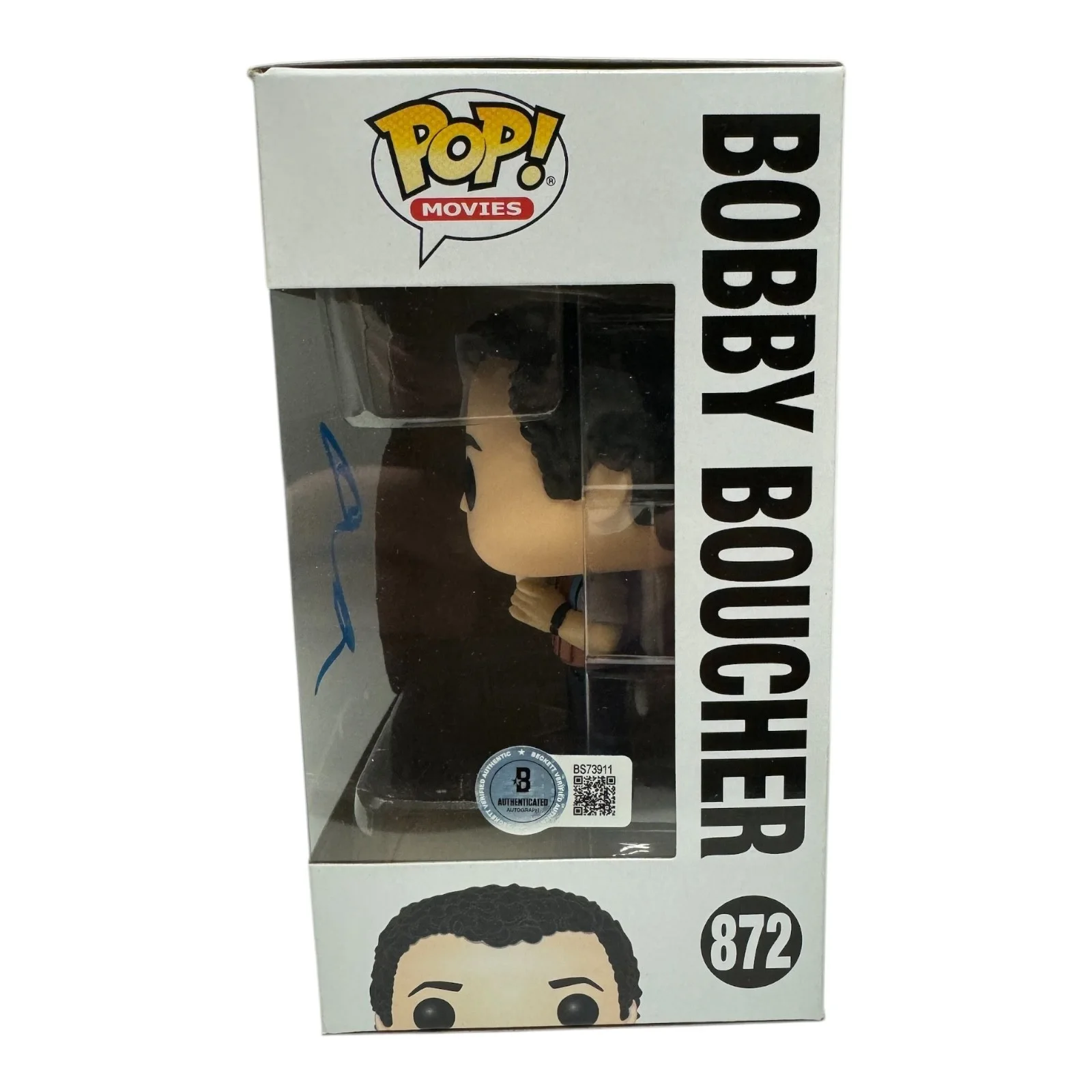 ADAM SANDLER — ADAM SANDLER SIGNED AUTOGRAPH FUNKO POP THE WATERBOY 872 BECKETT BOBBY BOUCHER, изображение 2