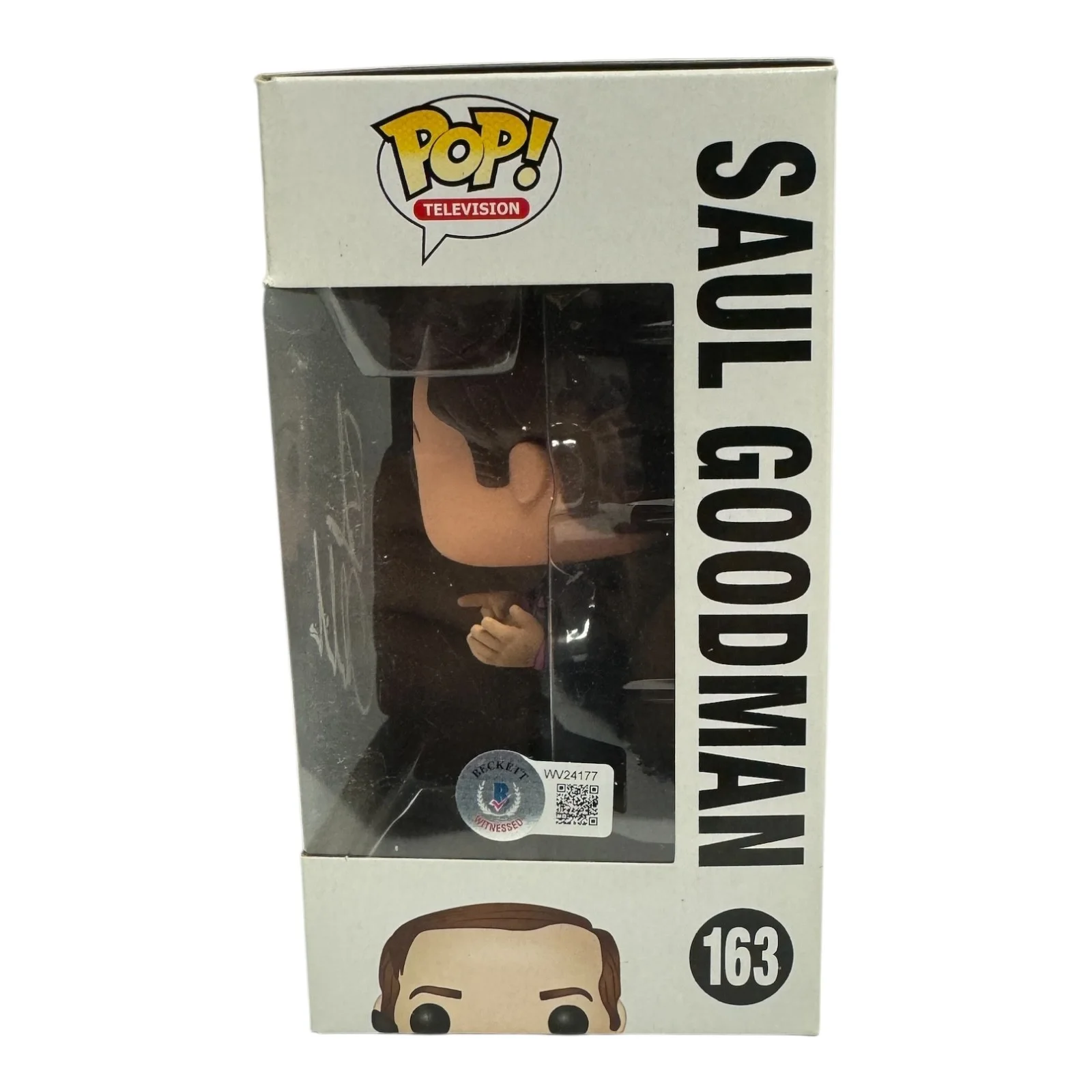 Bob Odenkirk — Bob Odenkirk Signed Autograph Breaking Bad Funko Pop 163 BAS Beckett Saul, изображение 2