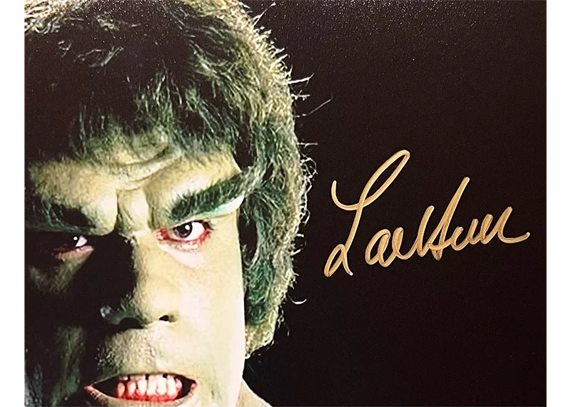 Lou Ferrigno Signed The Incredible Hulk 11x14 Photo JSA, изображение 2