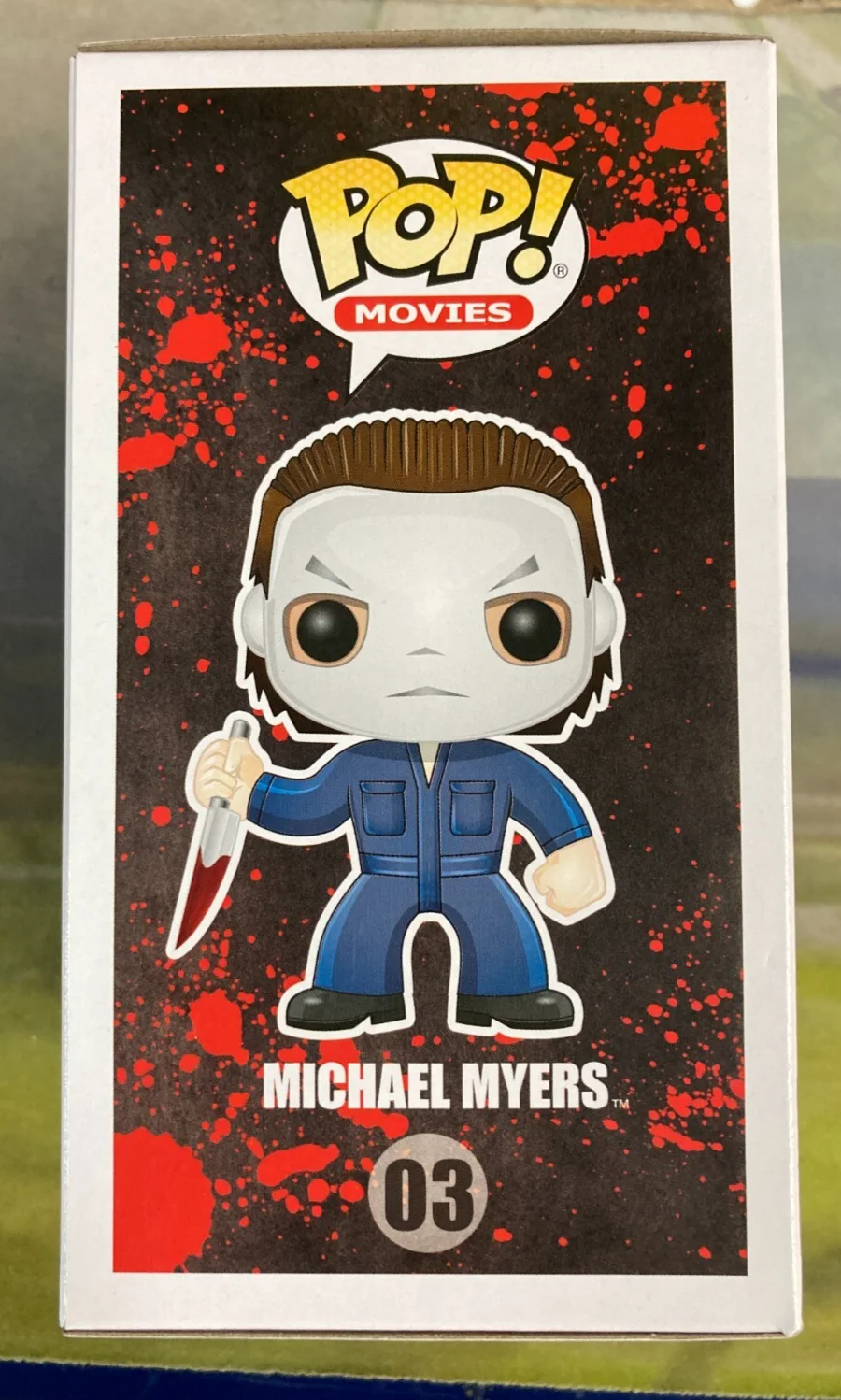 Signed Halloween Michael Myers Funko POP #03 Autograph, image 2