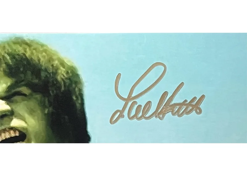 Lou Ferrigno Signed The Incredible Hulk 8x10 Photo JSA, изображение 2