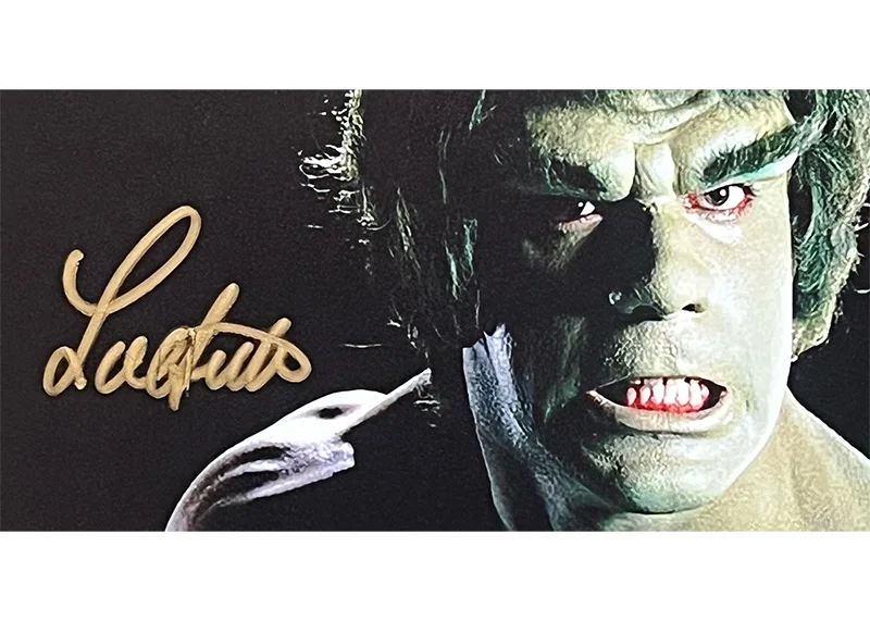 Lou Ferrigno Signed The Incredible Hulk 8x10 Photo JSA, изображение 2