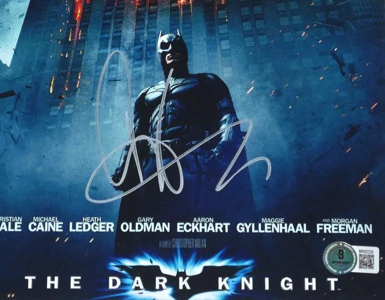 Aaron Eckhart — AARON ECKHART AUTOGRAPHED SIGNED "THE DARK KNIGHT" 8 x 10 PHOTO BECKETT HOLOGRAM, изображение 2