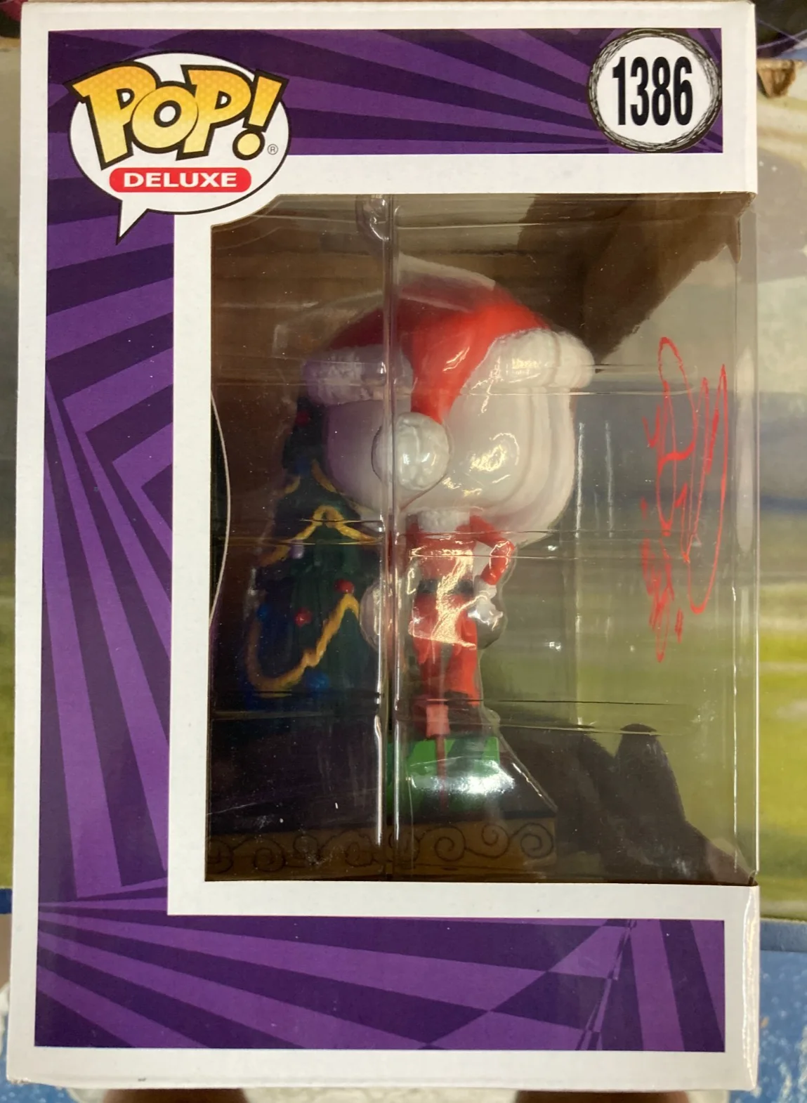 Tim Burton — Signed Nightmare Before Christmas Jack Skellington Funko Pop Chris Sarandon, image 4