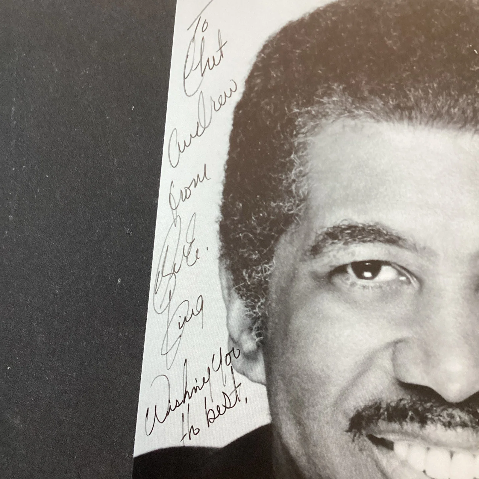 Ben E. King Autographed 8x10 Stand By Me, изображение 2