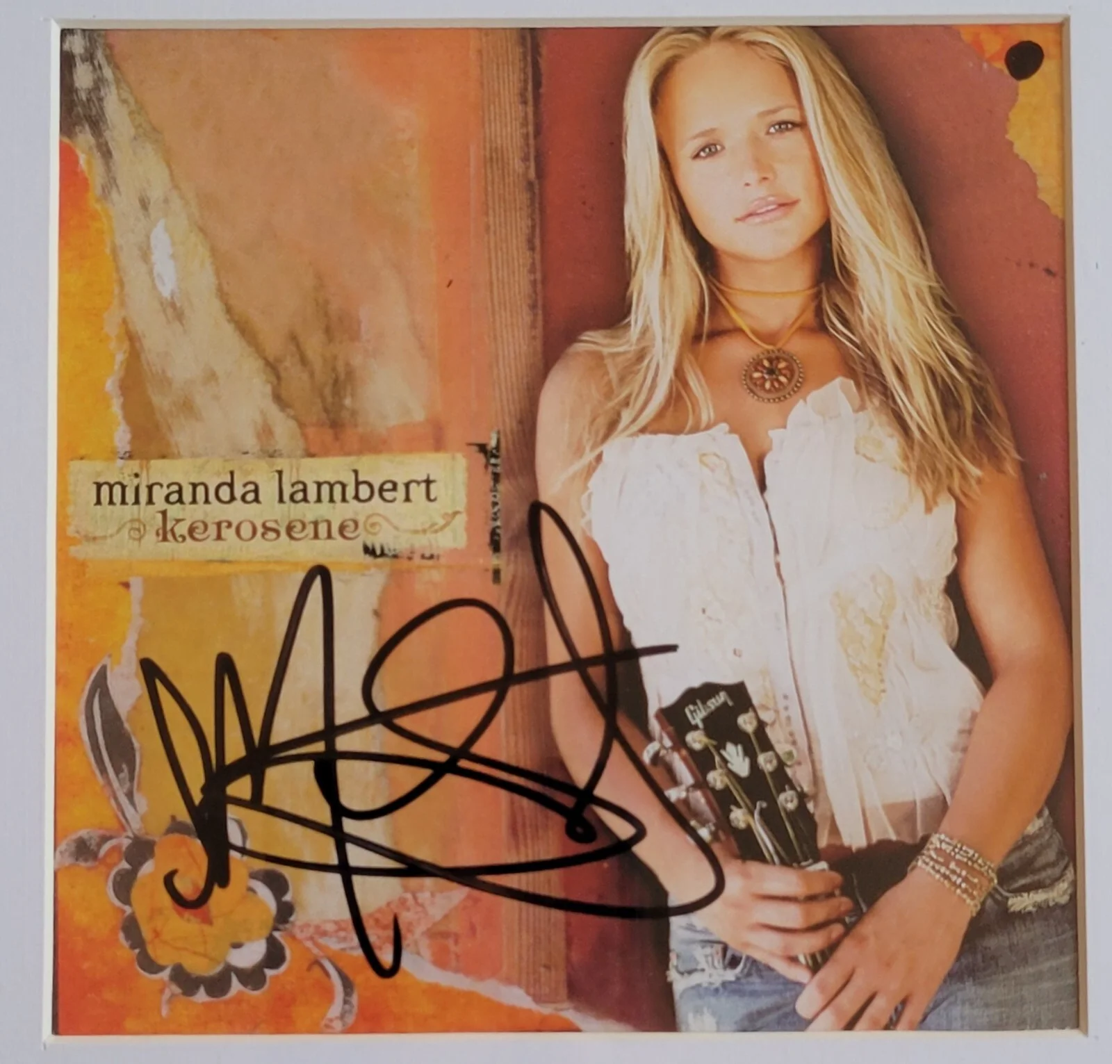MIRANDA LAMBERT AUTOGRAPHED BECKETT COA BAS SIGNED COUNTRY MUSIC CD DISPLAY GIFT, image 4