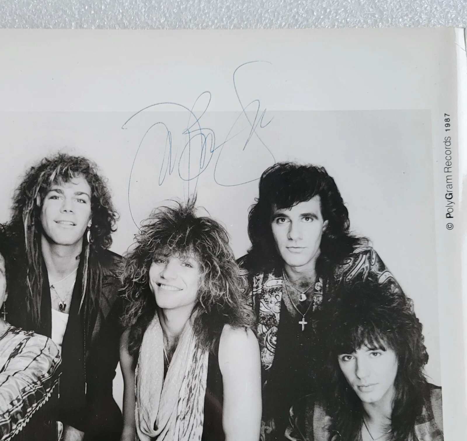 JON BON JOVI BAS BECKETT LOA PHOTO SIGNED AUTOGRAPHED FULL LETTER COA 8X10 RARE, изображение 3