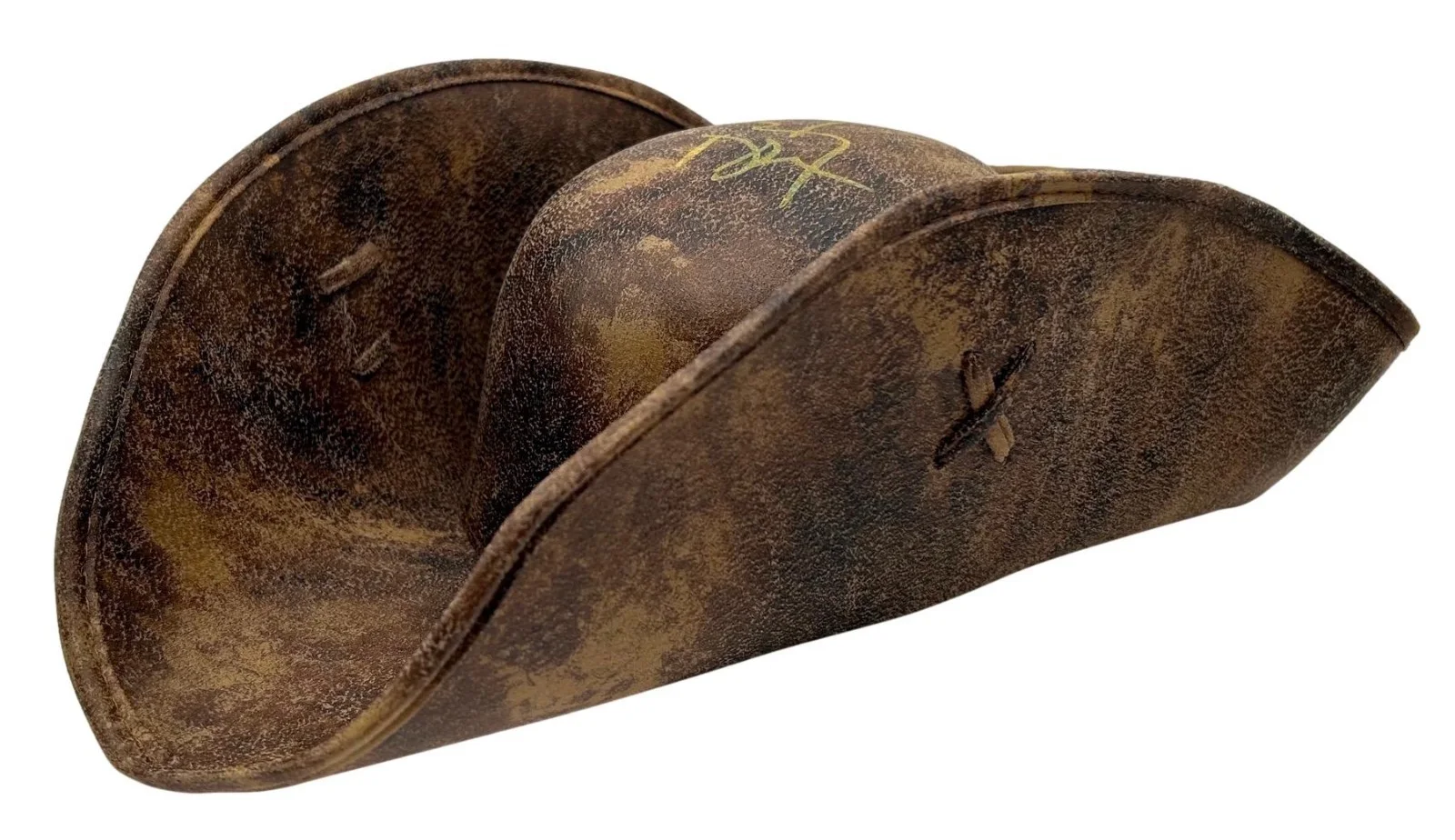 Johnny Depp — Johnny Depp (Captain Jack Sparrow) Signed Pirates of the Caribbean Hat (PSA LOA), image 2