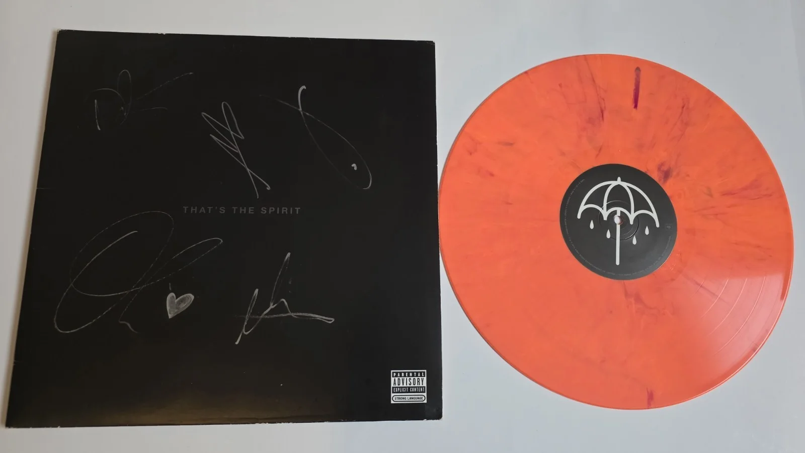 Bring Me The Horizon - Thats The Spirit Vinyl Signed, изображение 2