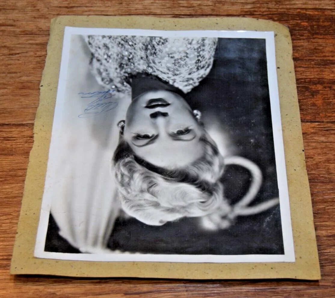 BETTY HUTTON AUTOGRAPHED PHOTO 8 X 1 0 PHOTOGRAPH MOVIE ACTRESS VINTAGE SIGNED, изображение 3