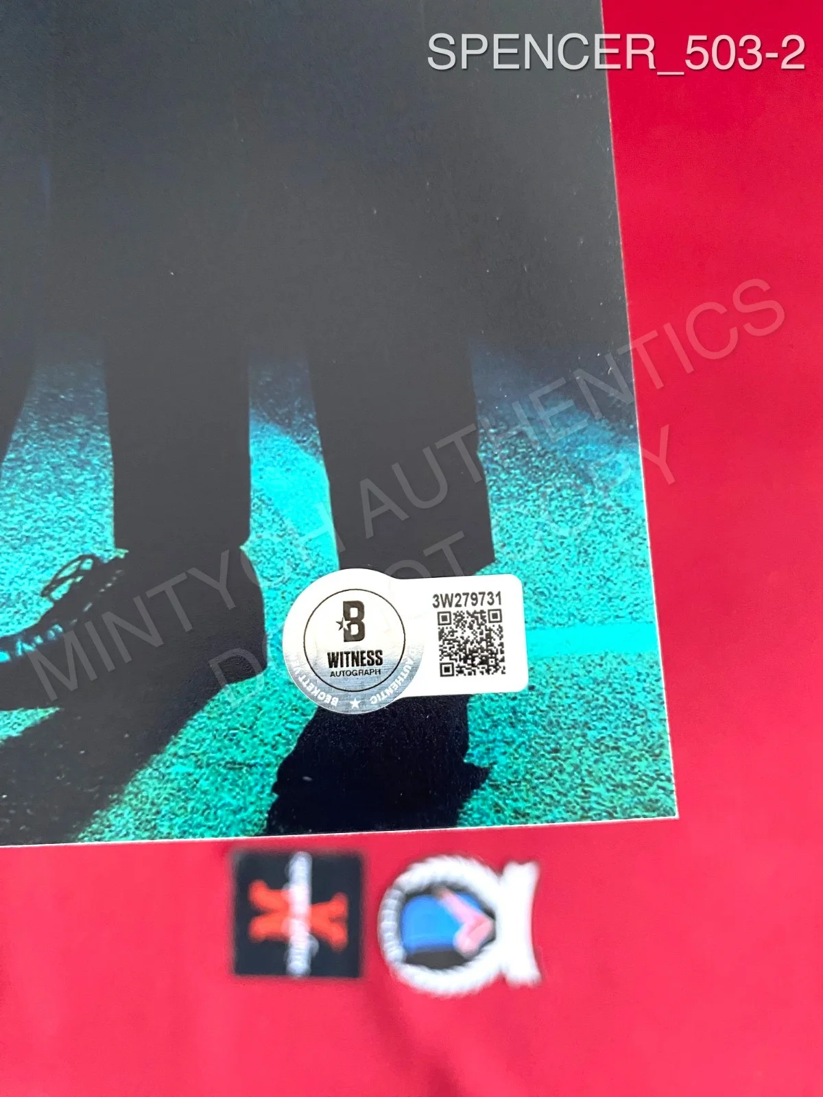 Spencer Charnas Ice Nine Kills autographed signed 11x14 photo Beckett COA, изображение 2
