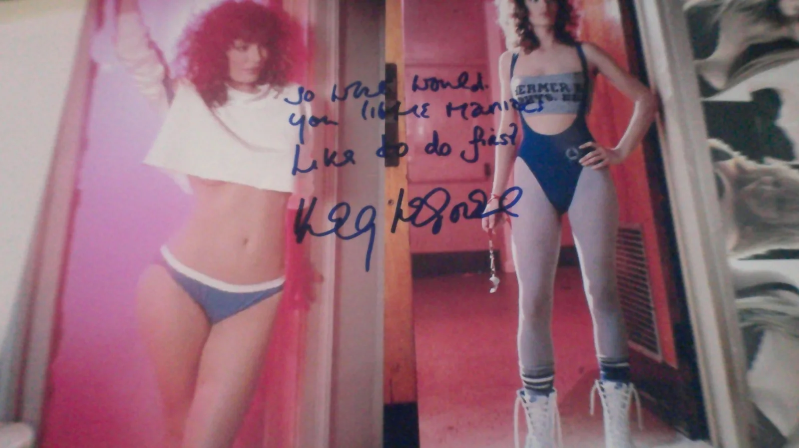 Kelly LeBrock — Kelly LeBrock Lisa Weird Science signed Color 8x11 Photo, image 2
