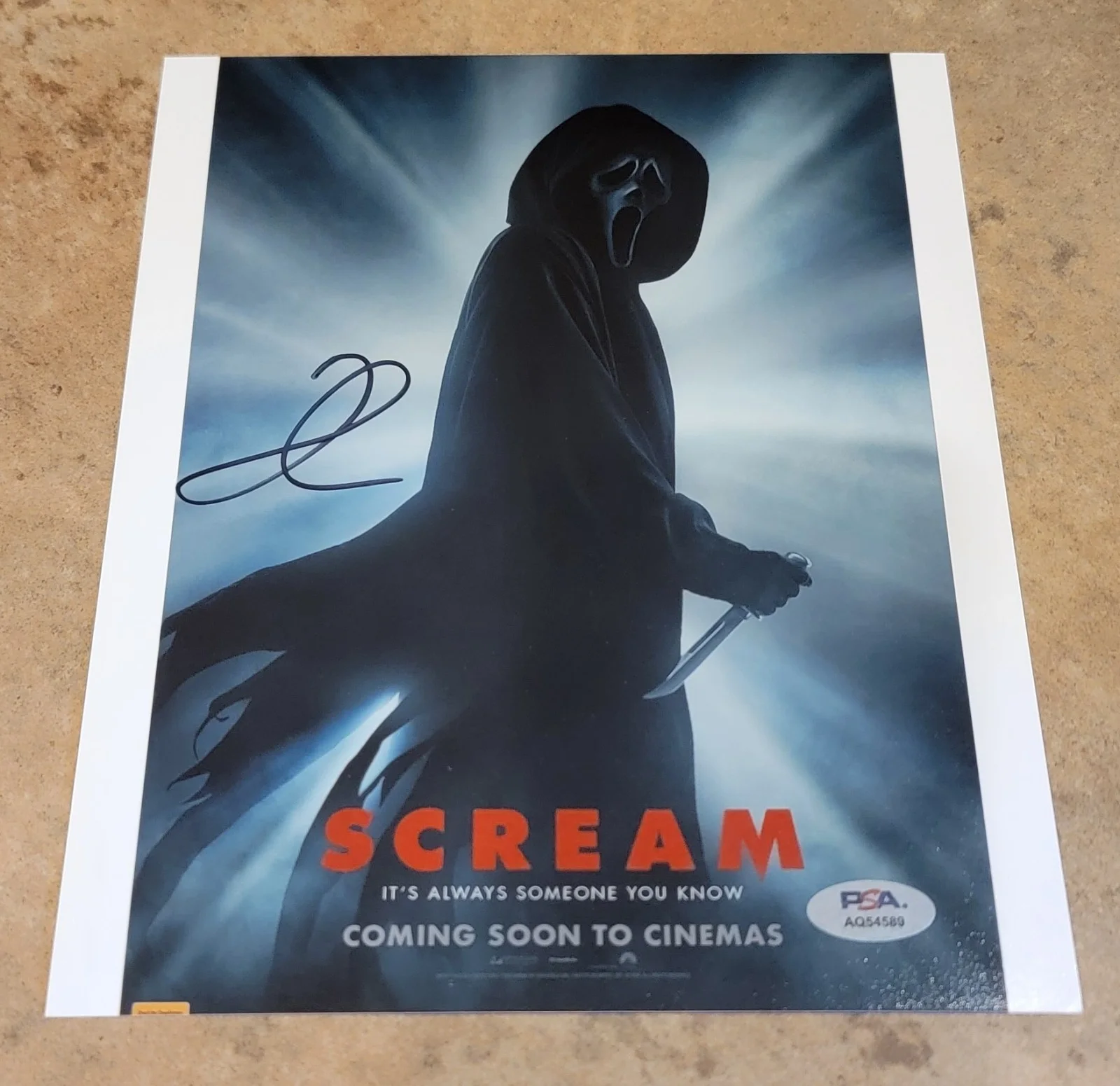Jack Quaid — Jack Quaid signed 8x10 photo autograph PSA DNA Scream poster B