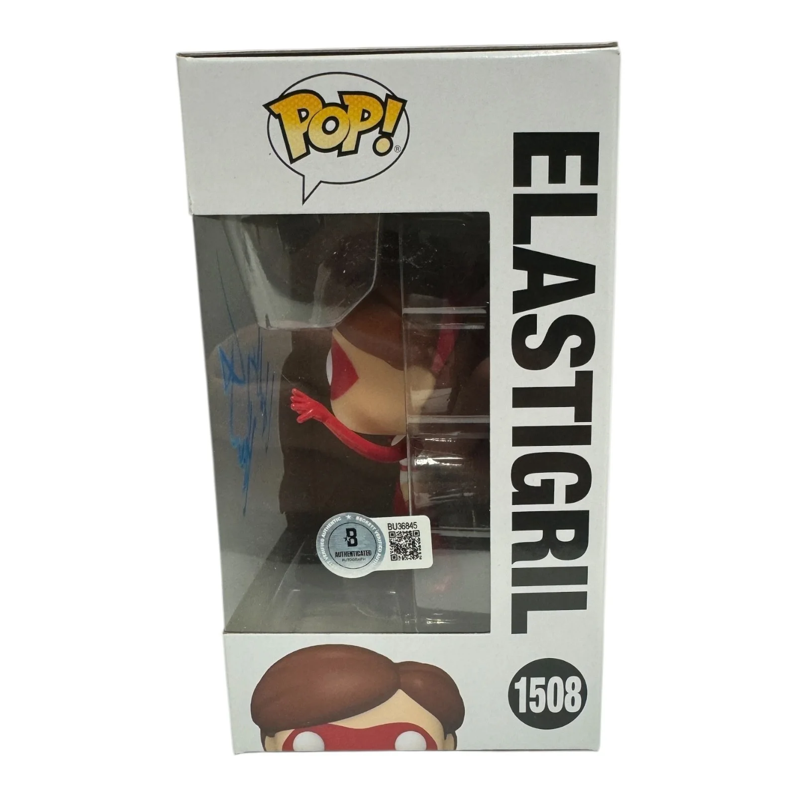 Holly Hunter — Holly Hunter Signed Auto The Incredibles Funko Pop1508 Beckett BAS Elastigirl, изображение 2