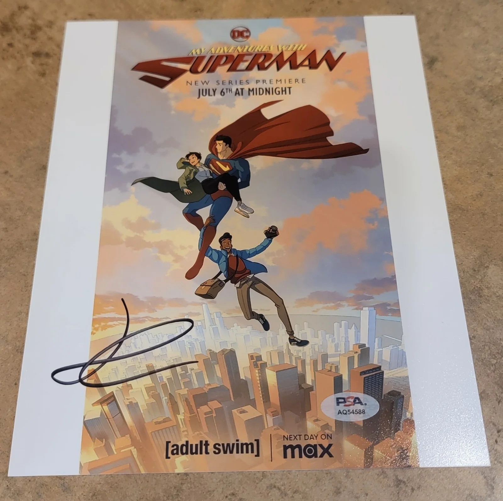 Jack Quaid — Jack Quaid signed 8x10 photo autograph PSA DNA My Adventures with Superman
