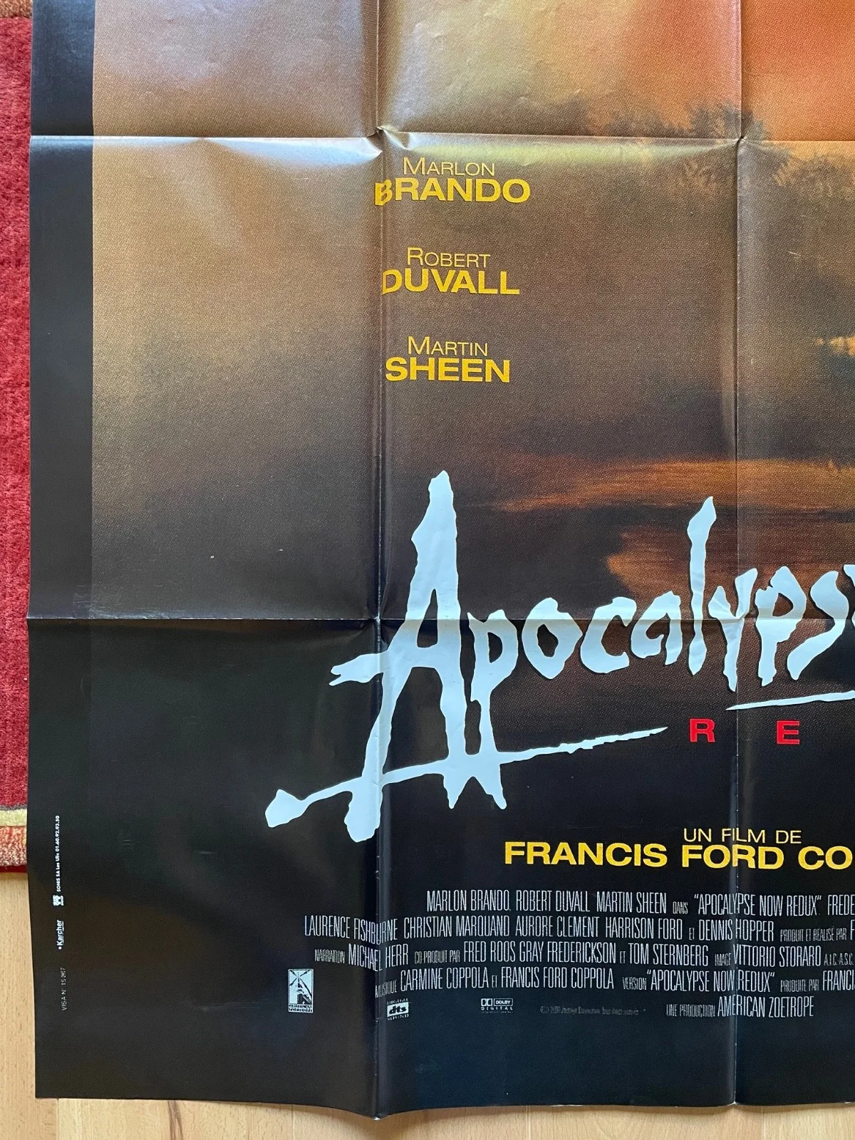 APOCALYPSE NOW REDUX (2001) Original French Grande Vietnam War Movie Film Poster, изображение 4