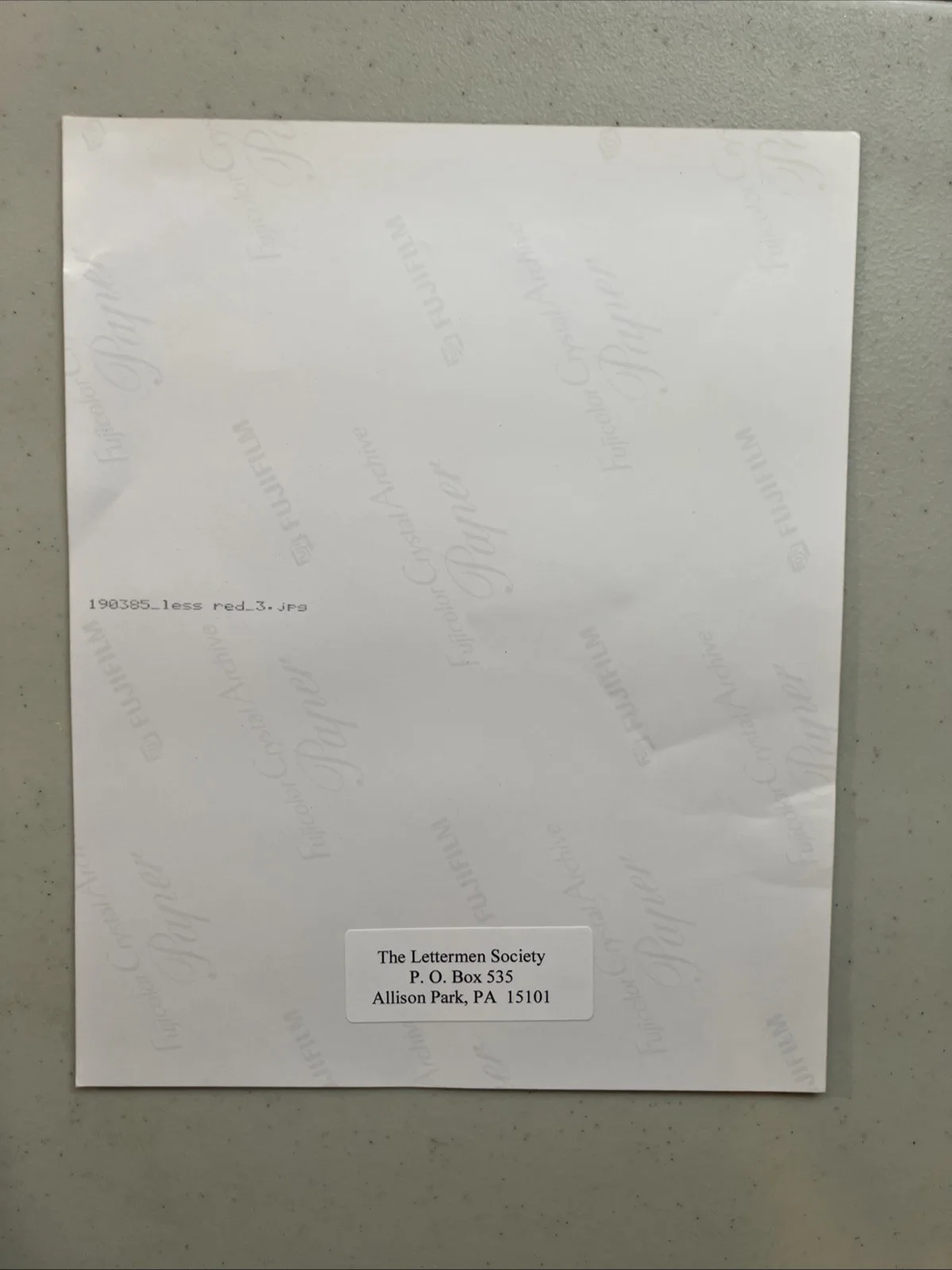 Autograph Picture (Tony Butala, Darren Dowler, Donovan Tea) The Lettermen, image 2