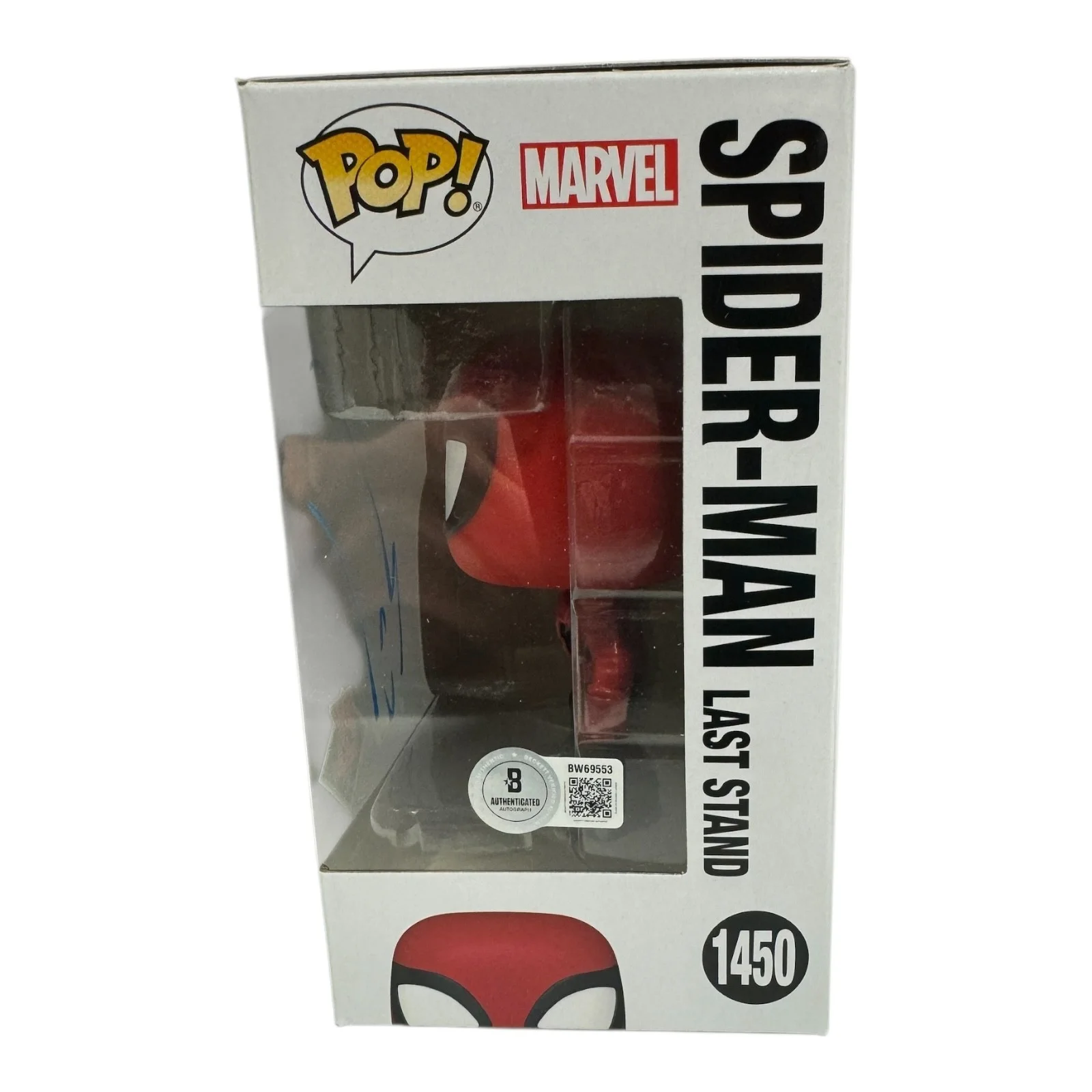 Andrew Garfield — Andrew Garfield Signed Autograph Spider-Man Funko Pop 1450 Beckett BAS Marvel, изображение 2