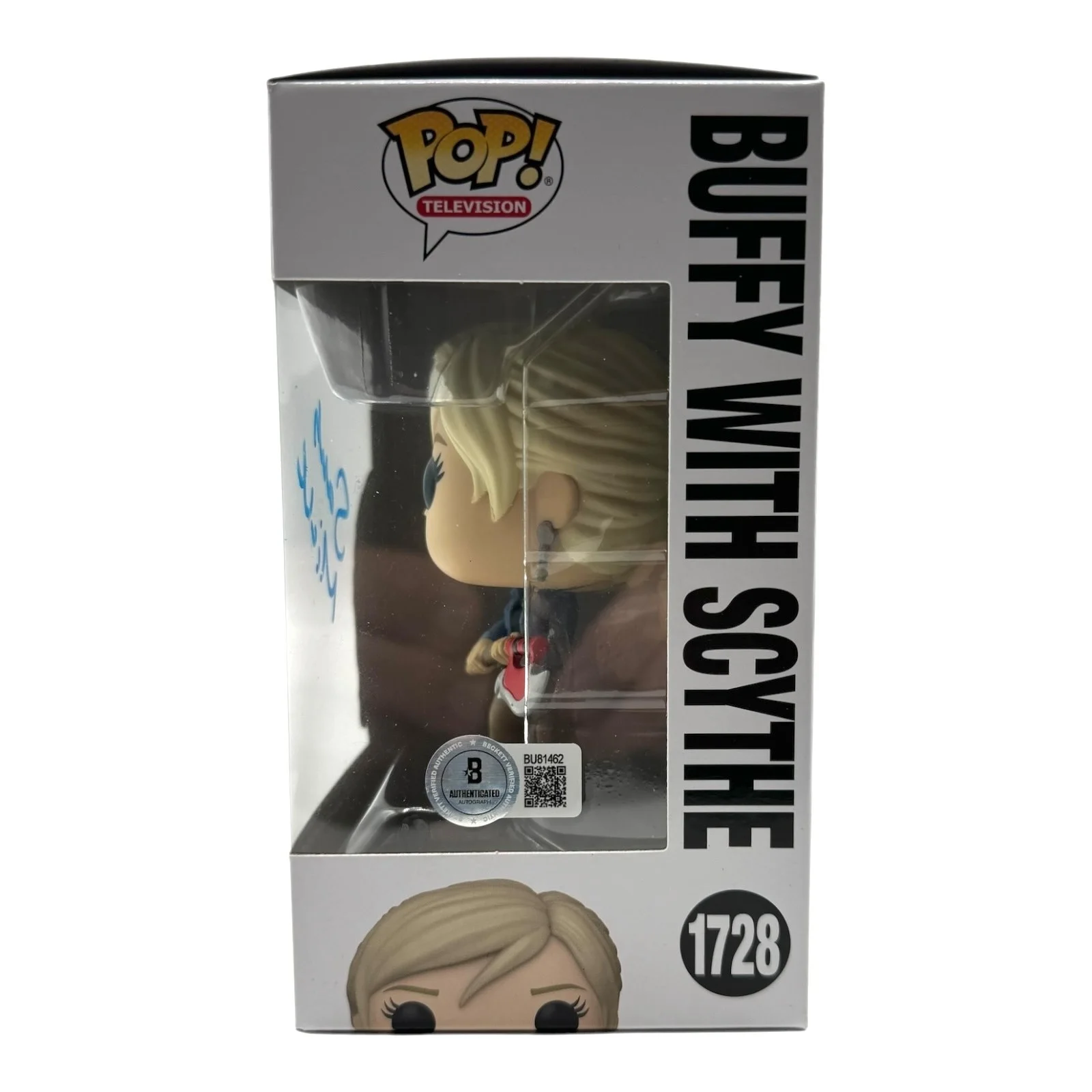 Sarah Michelle Gellar — Sarah Michelle Gellar Signed Autograph Buffy Funko Pop 1728 Beckett BAS, изображение 2