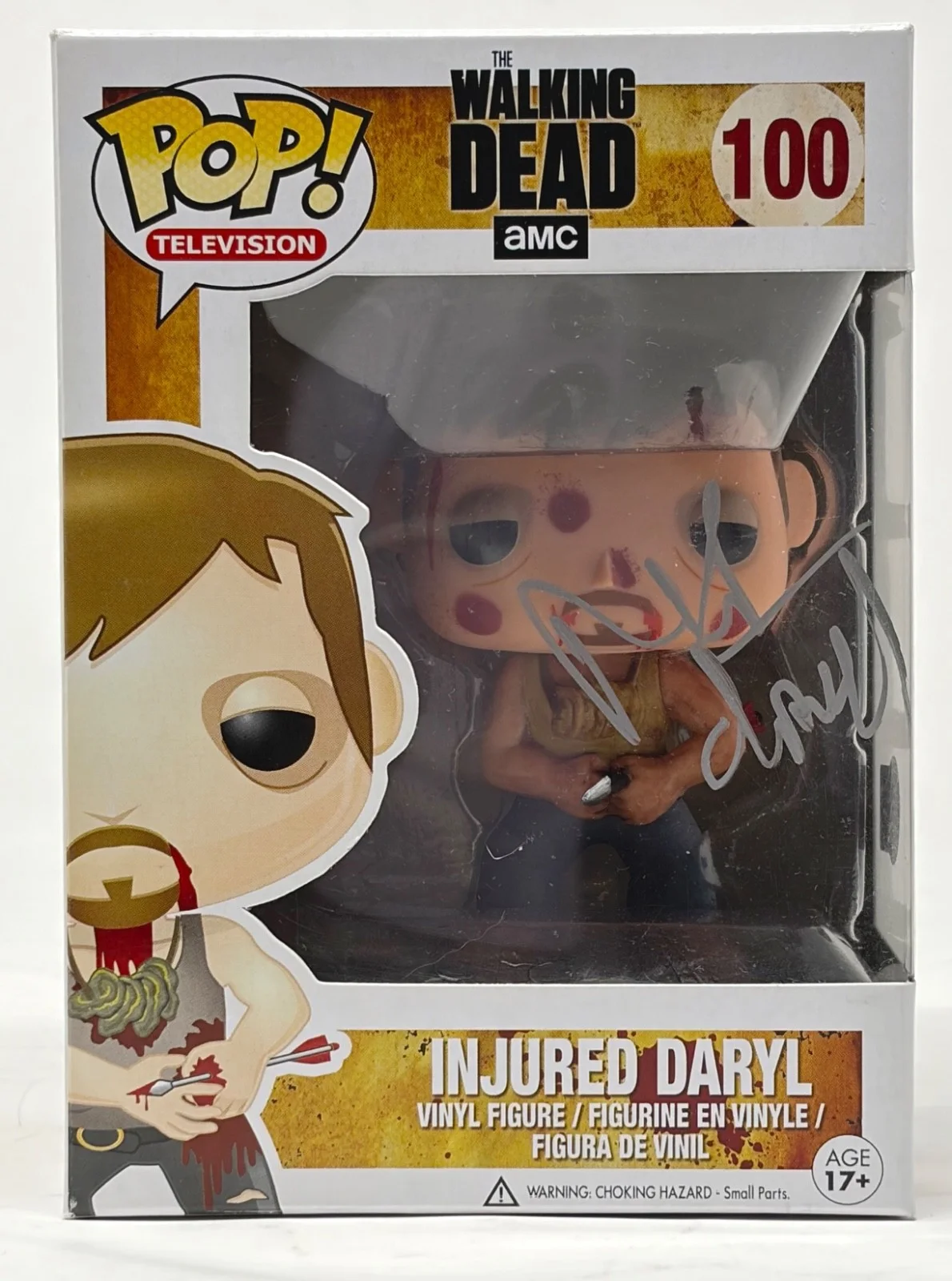 Norman Reedus — Norman Reedus Signed The Walking Dead Injured Daryl Funko Pop Autograph Beckett, image 3