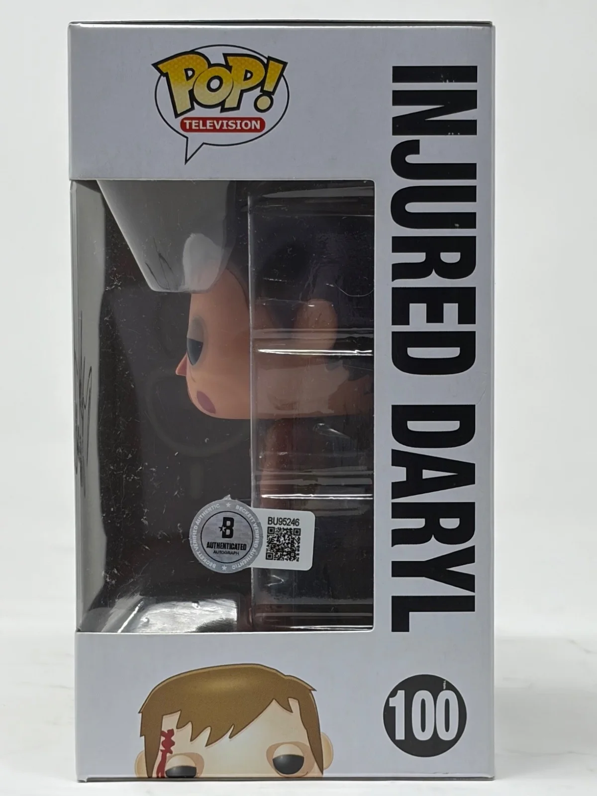 Norman Reedus — Norman Reedus Signed The Walking Dead Injured Daryl Funko Pop Autograph Beckett, image 4