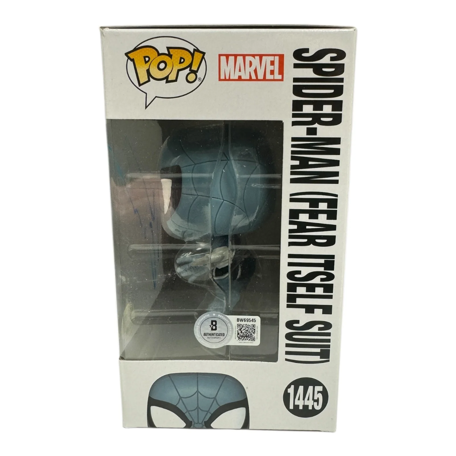 Andrew Garfield — Andrew Garfield Signed Autograph Spider-Man Funko Pop 1445 Beckett BAS Marvel, изображение 2