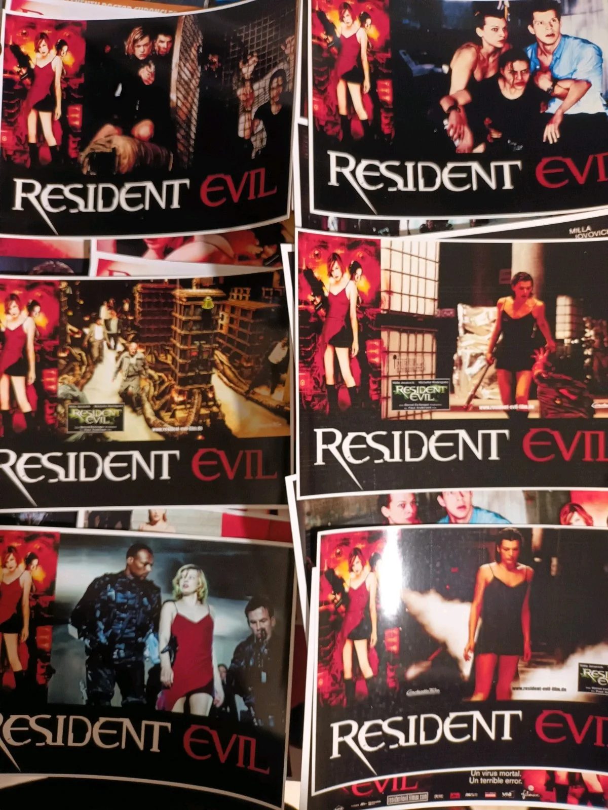 Resident Evil. 32 Glossy/matt Finish Unofficial 6x4.5ins. 3 Different Sets. New., image 2