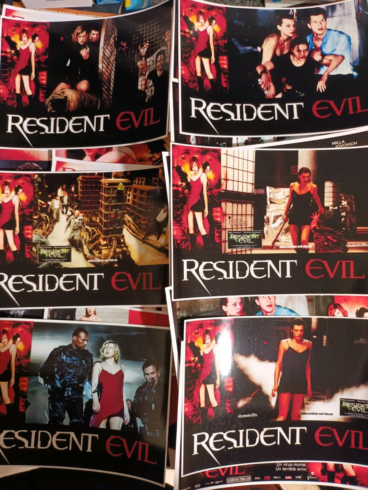Resident Evil. 32 Glossy/matt Finish Unofficial 6x4.5ins. 3 Different Sets. New., image 3