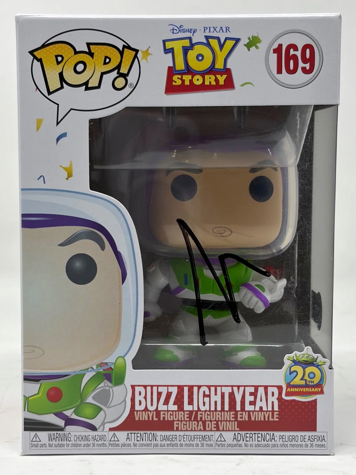 Tim Allen — Tim Allen Signed Autograph Toy Story Buzz Lightyear Funko Box 169 Disney BAS COA, изображение 2