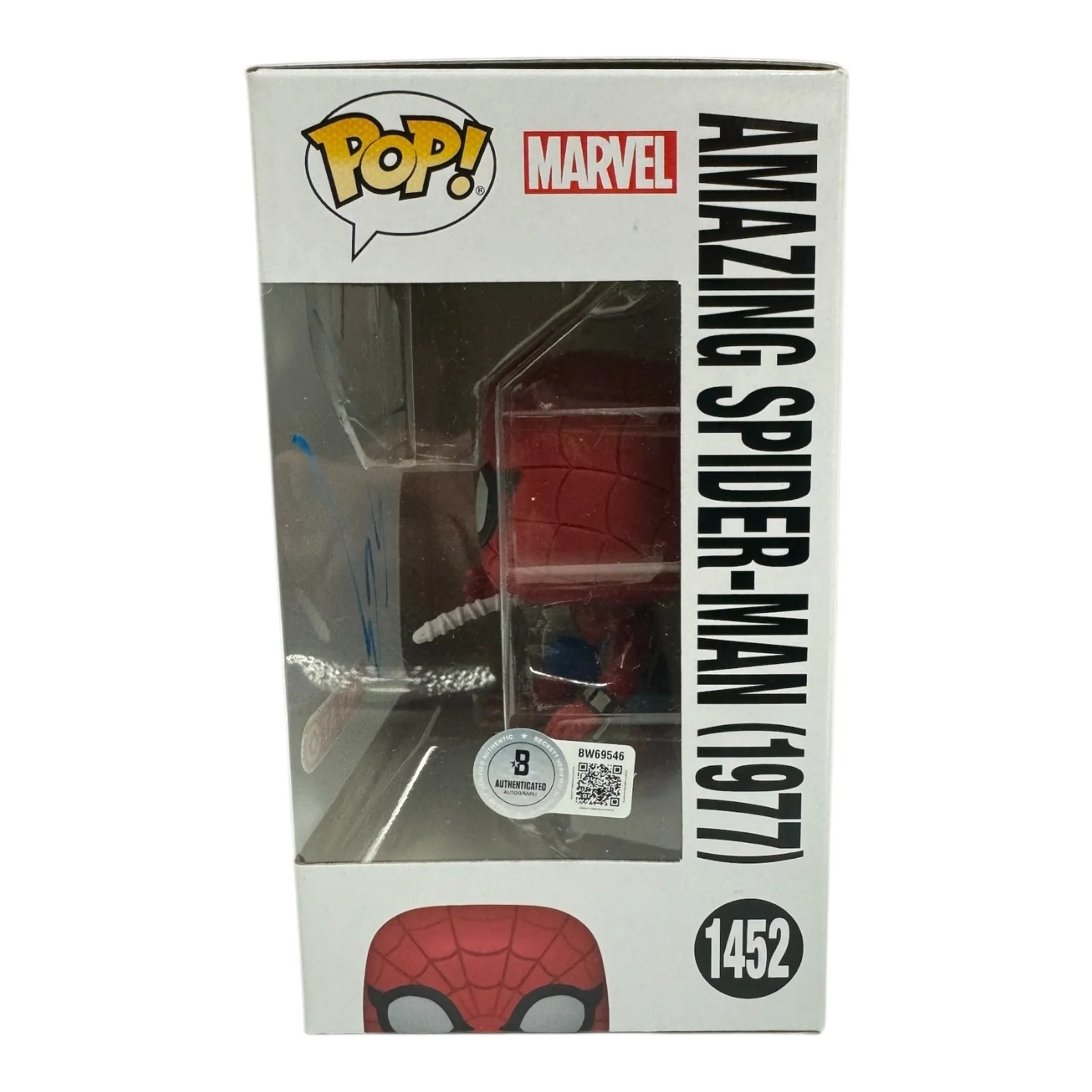 Andrew Garfield — Andrew Garfield Signed Autograph Spider-Man Funko Pop 1452 Beckett BAS Marvel, изображение 2
