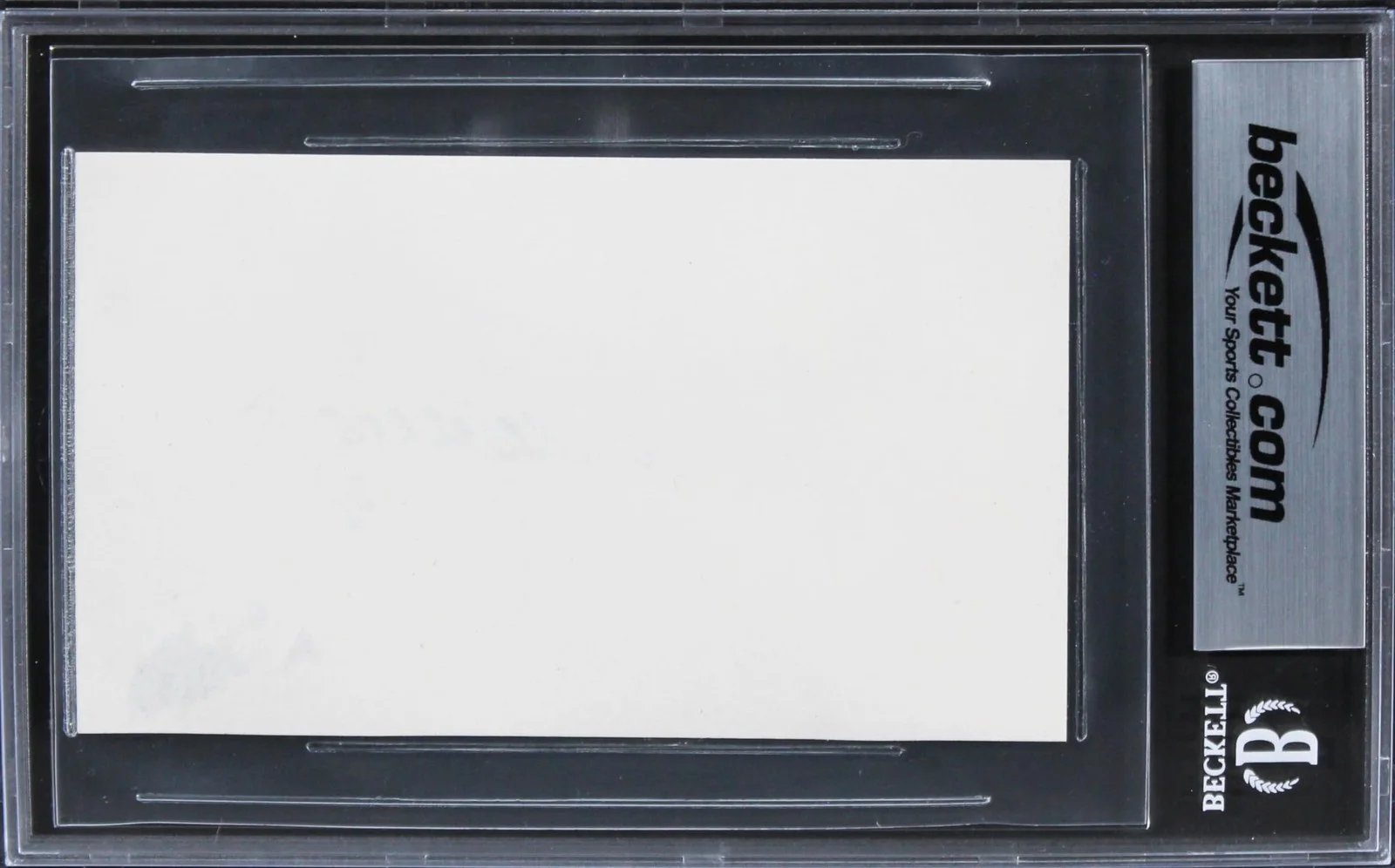 Arnold Schwarzenegger — Arnold Schwarzenegger Terminator Authentic Signed 3x5 Index Card BAS Slabbed 1, image 5