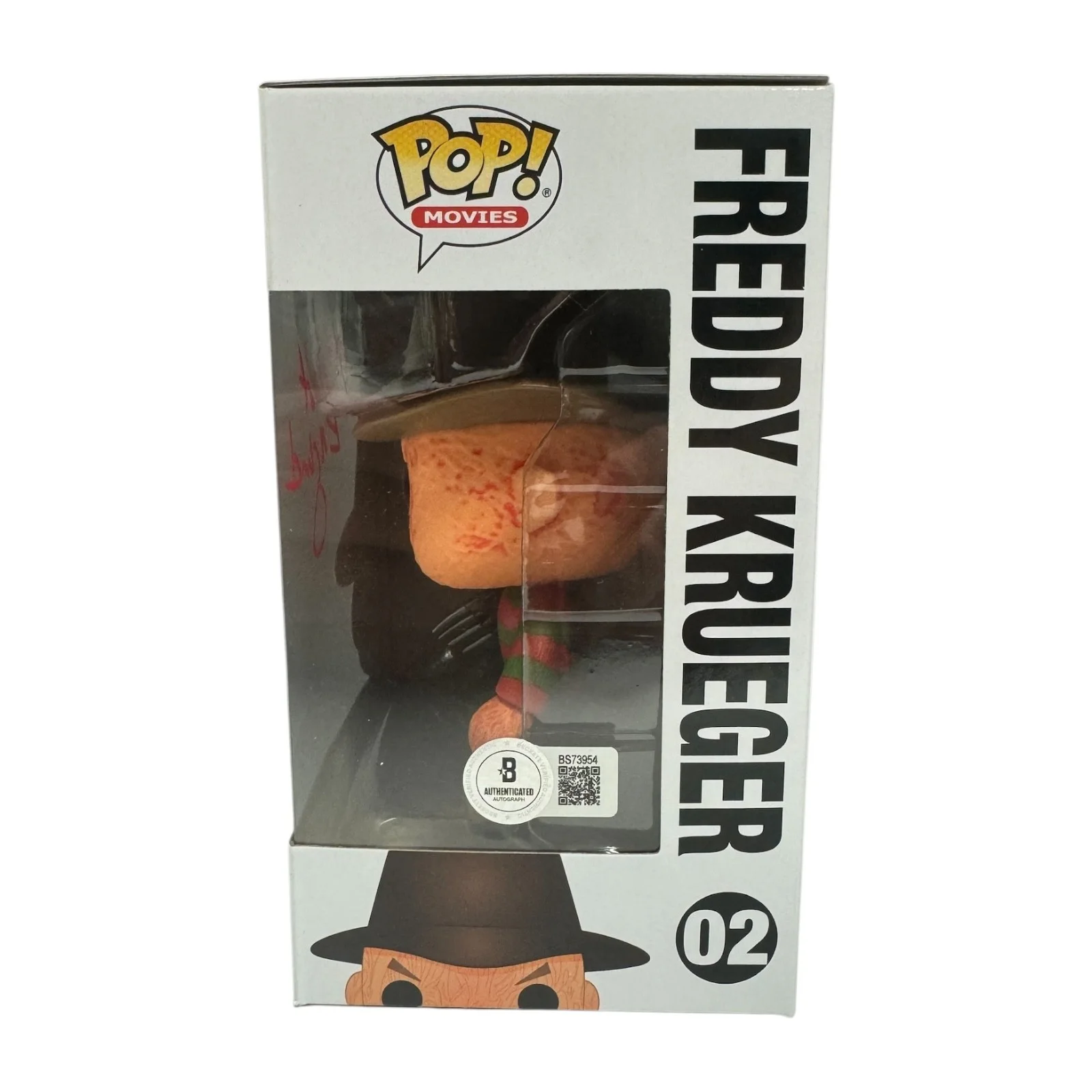 Robert Englund — Robert Englund Signed Autograph Nightmare On Elm Street Funko Pop 02 Beckett BAS, изображение 2