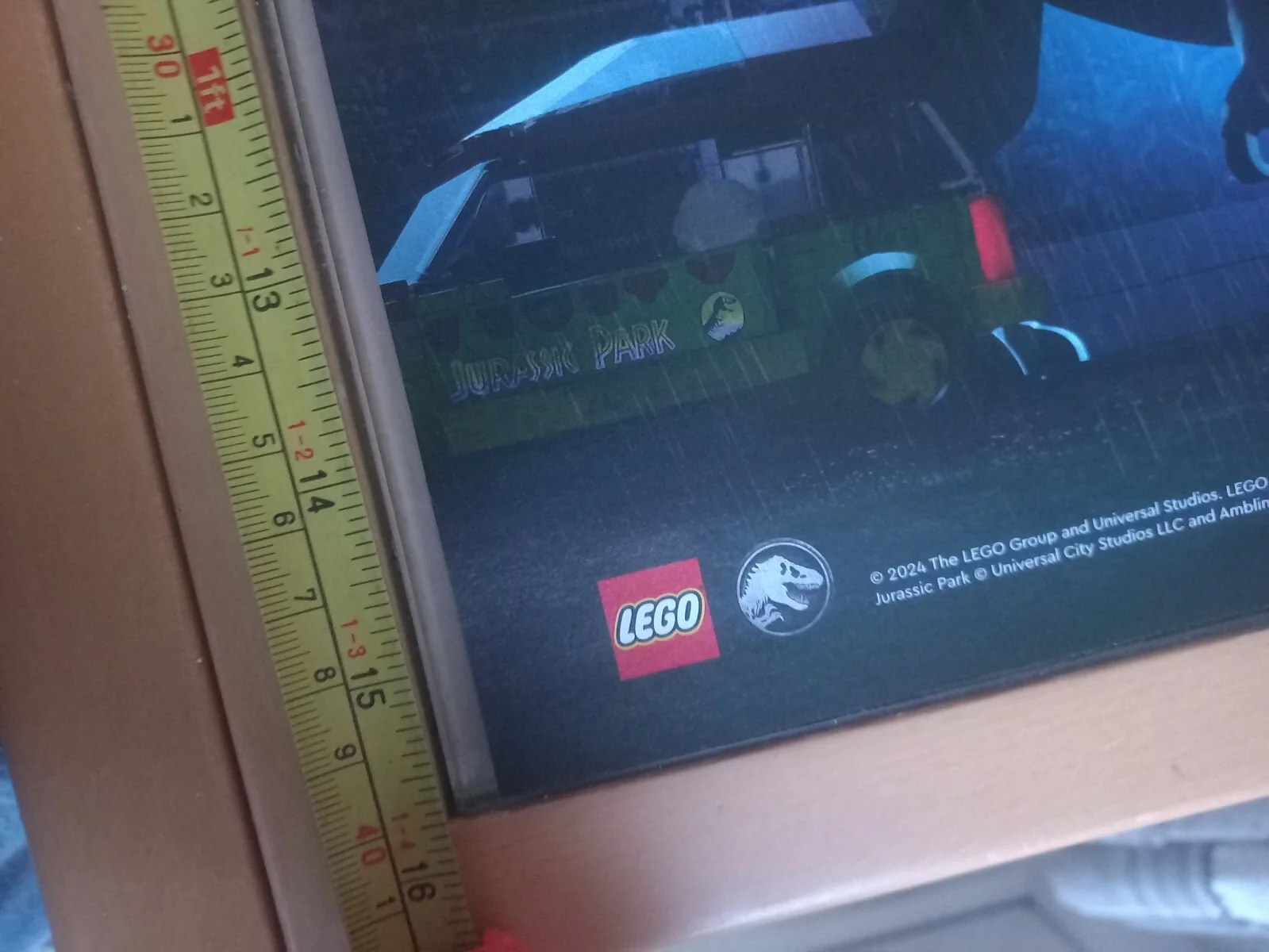LEGO JURASSIC PARK Paper Pull-Out Poster Official Merchandise (See Description), image 3