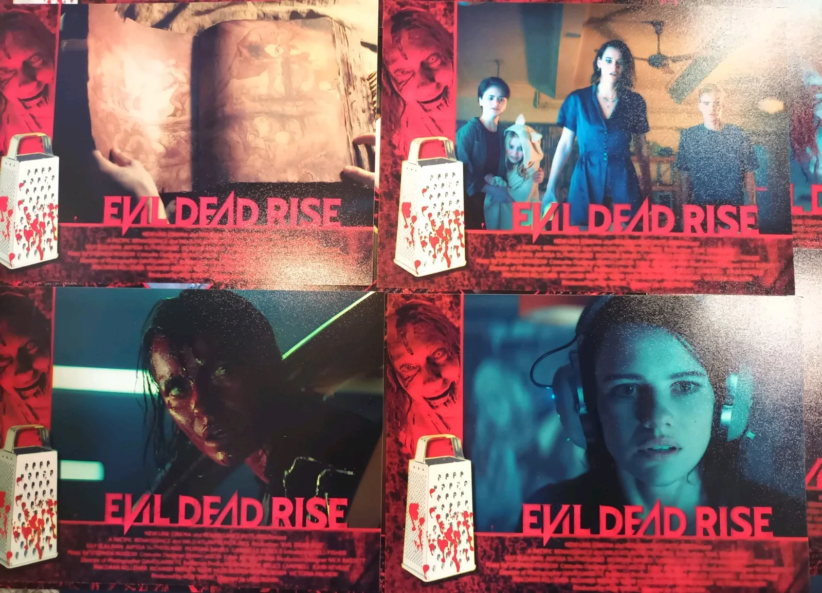 Evil Dead Rise 2023. 12 Glossy Unofficial 7x5ins Lobby Cards. New., image 2