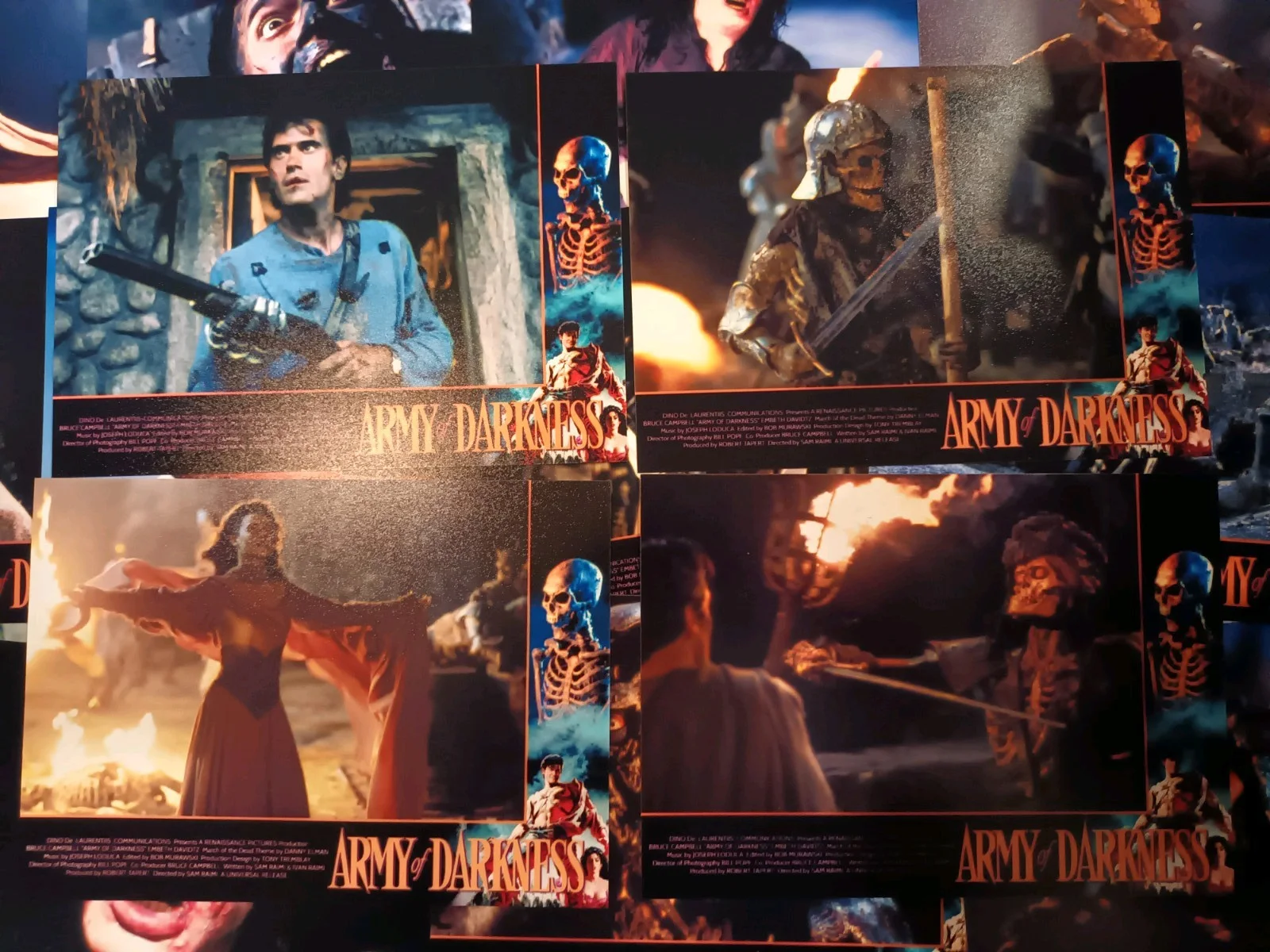 Evil Dead 3: Army Of Darkness. 16 Glossy 7x5ins Unofficial Lobby Cards. New., изображение 3