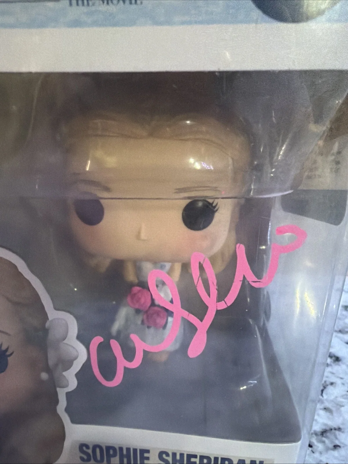 Amanda Seyfried — Actress Amanda Seyfried Signed Sophie Sheridan Funko Mama Mia Autograph With COA, изображение 2