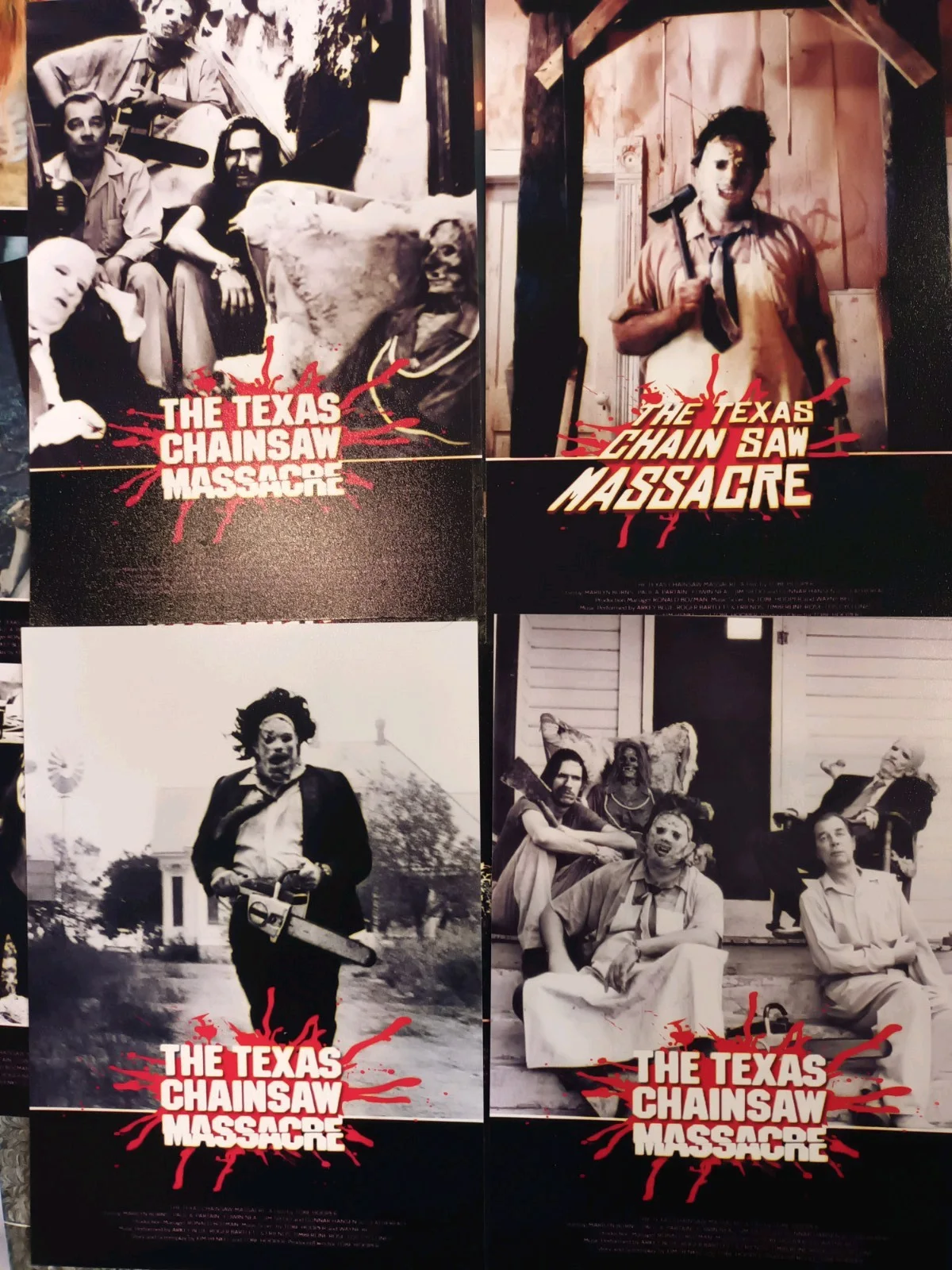 The Texas Chainsaw Massacre 1974. 16 Glossy Unofficial 7x5ins Lobby Cards. New., image 5