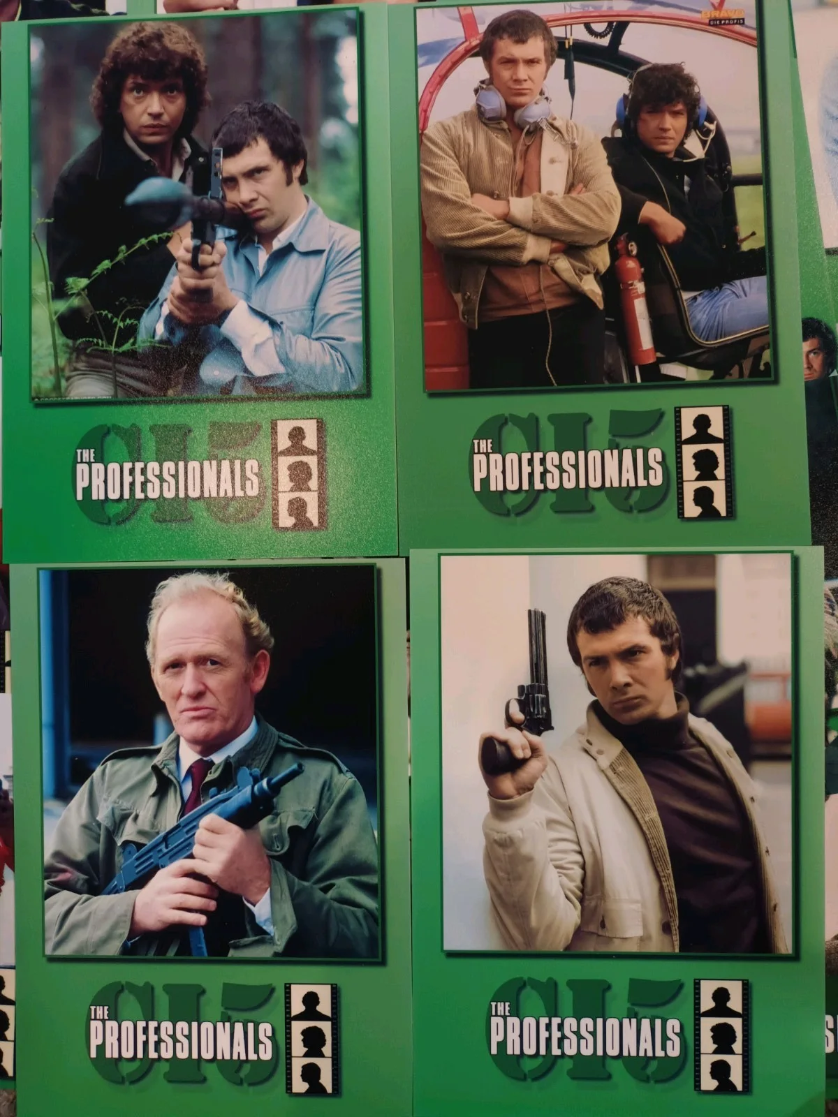 The Professionals CI5. 16 Glossy 7x5ins Unofficial Lobby Cards. New., изображение 2