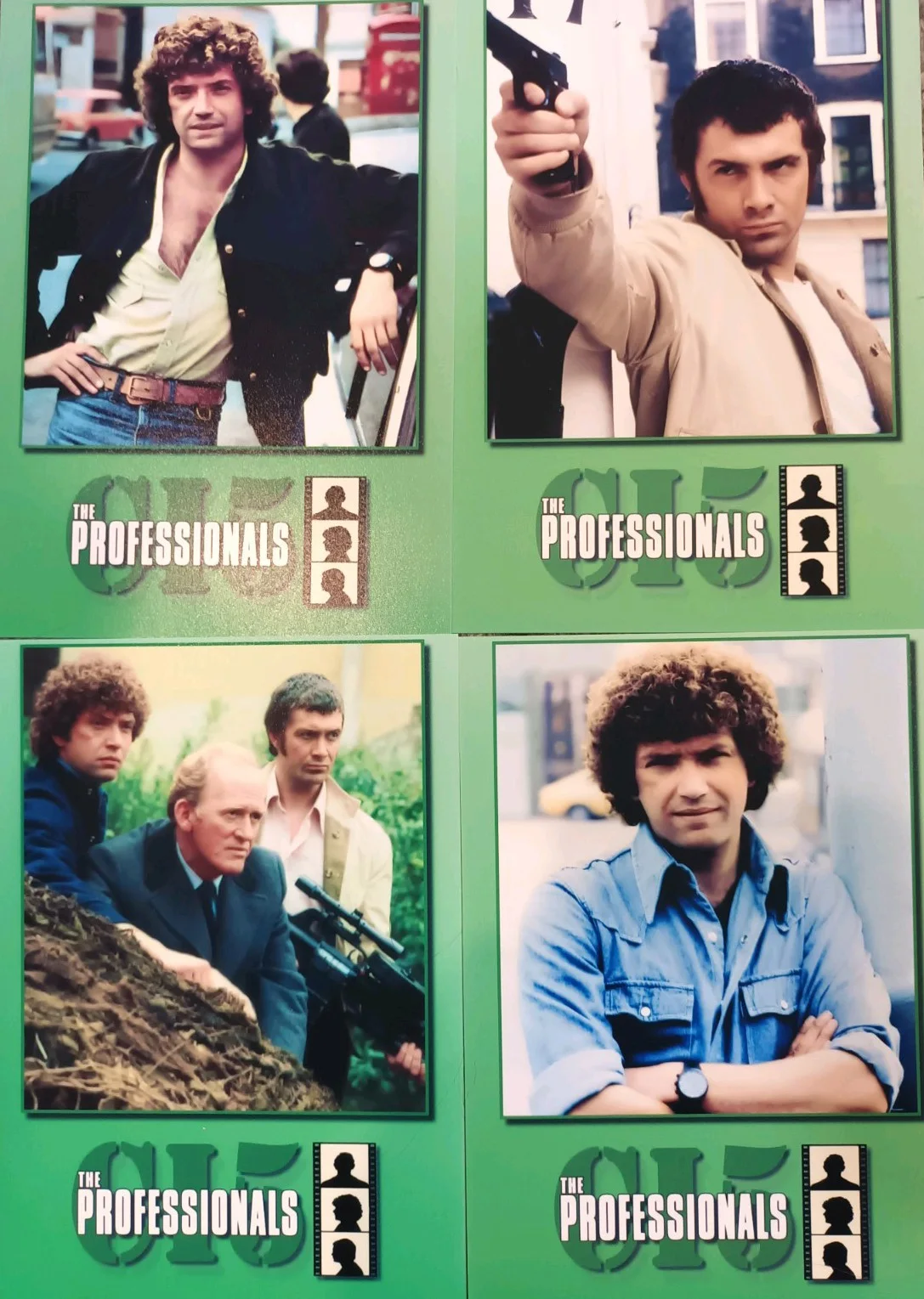 The Professionals CI5. 16 Glossy 7x5ins Unofficial Lobby Cards. New., изображение 5
