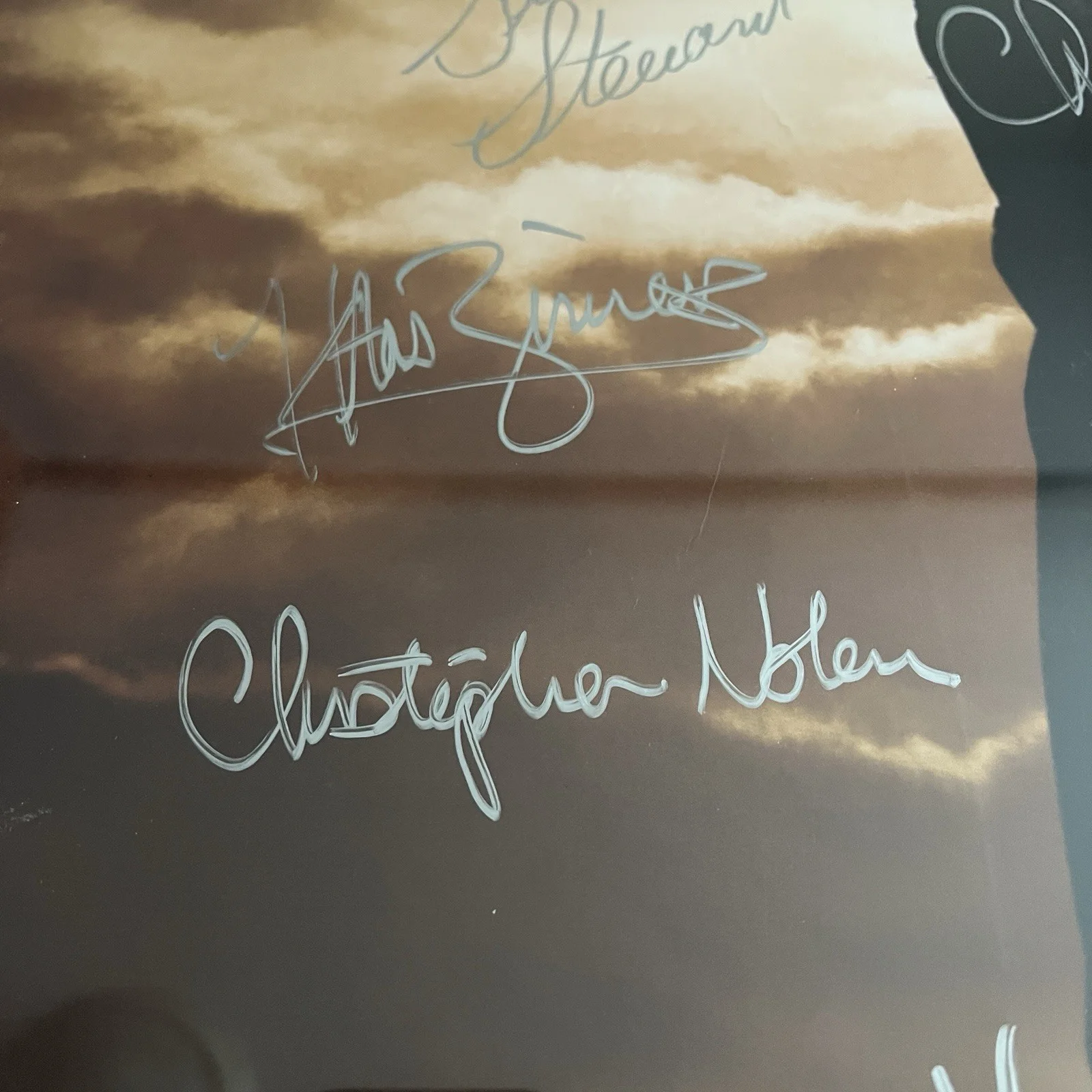 Christopher Nolan — Batman Begins 27x40 DS Movie Poster Cast Signed Christopher Nolan Christian Bale, изображение 4