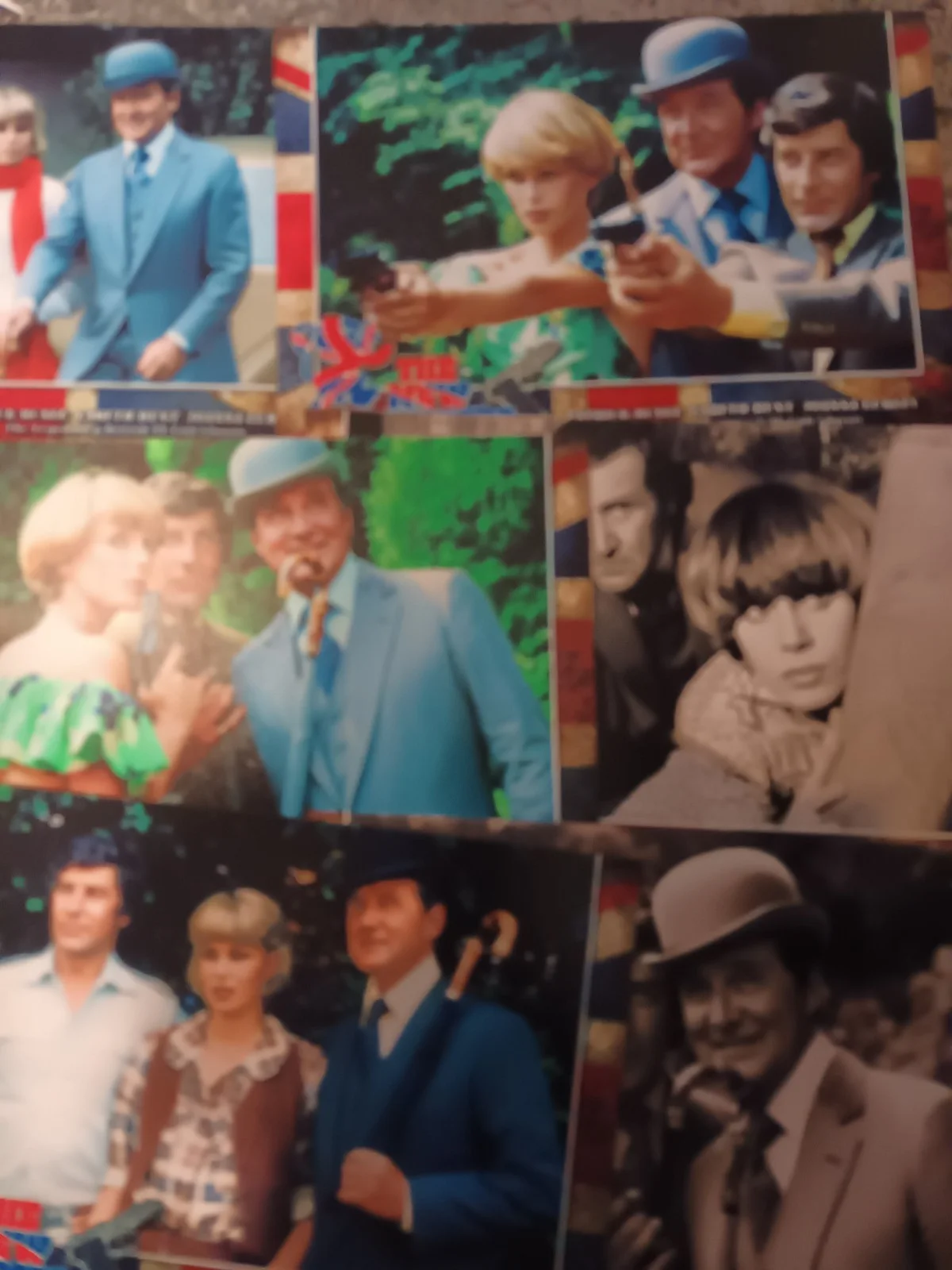 The New Avengers 1977. 12 Glossy 7x5ins Unofficial Lobby Cards. New., изображение 3