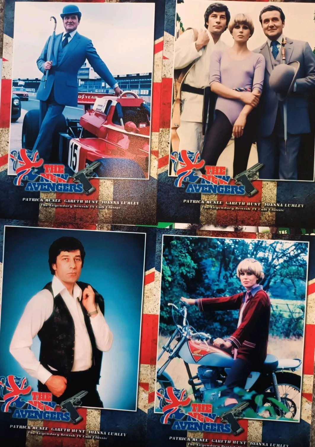 The New Avengers 1977. 12 Glossy 7x5ins Unofficial Lobby Cards. New., изображение 4