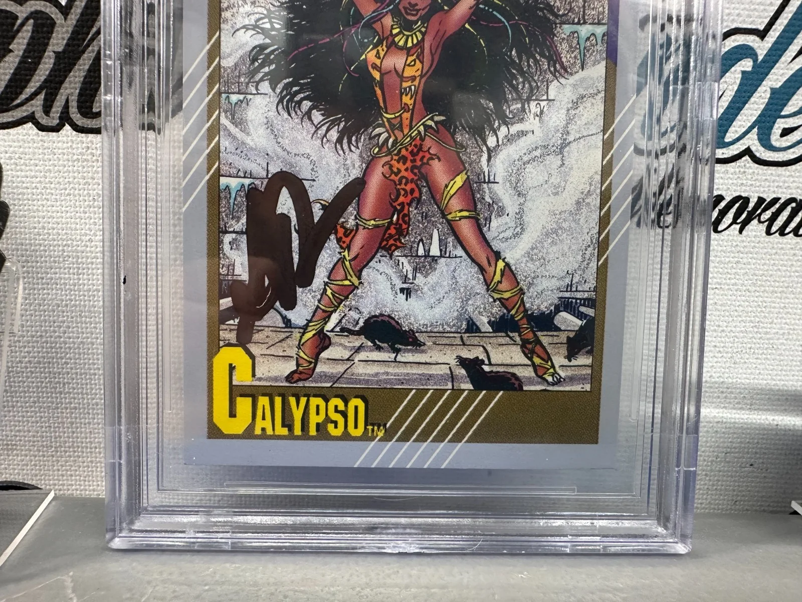 HAMILTON ACADEMY AWARD GOLDEN GLOBE A BRONX TALE PIPPIN — ARIANA DEBOSE CALYPO SIGNED AUTOGRAPHED 1991 MARVEL UNIVERSE CARD 83 BECKETT BAS, image 3