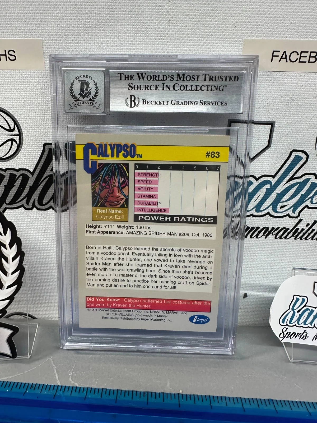 HAMILTON ACADEMY AWARD GOLDEN GLOBE A BRONX TALE PIPPIN — ARIANA DEBOSE CALYPO SIGNED AUTOGRAPHED 1991 MARVEL UNIVERSE CARD 83 BECKETT BAS, image 5