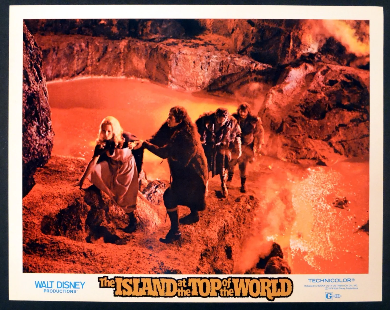 ISLAND AT THE TOP OF THE WORLD 1974 Donald Sinden, David Hartman LOBBY SET, изображение 2