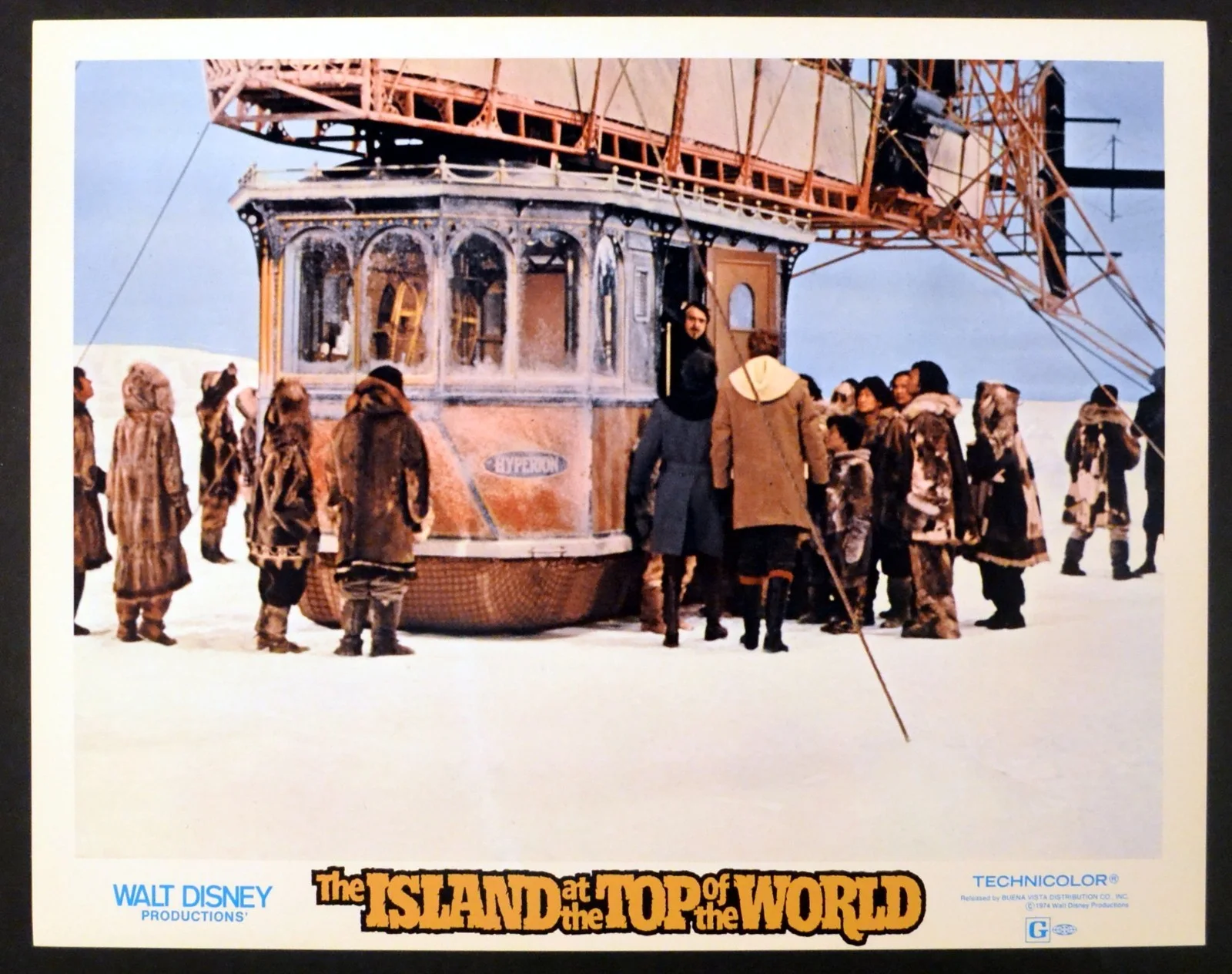 ISLAND AT THE TOP OF THE WORLD 1974 Donald Sinden, David Hartman LOBBY SET, изображение 4