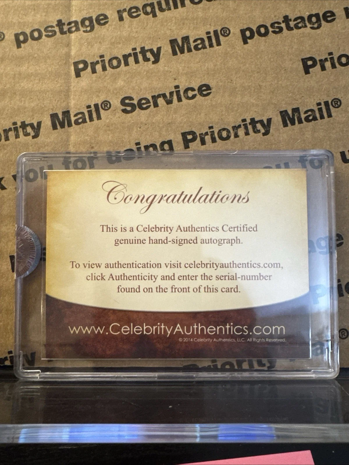 Bob Gale — Bob Gale Signed Encapsulated Autograph Back To The Future Legendary Cuts, image 2