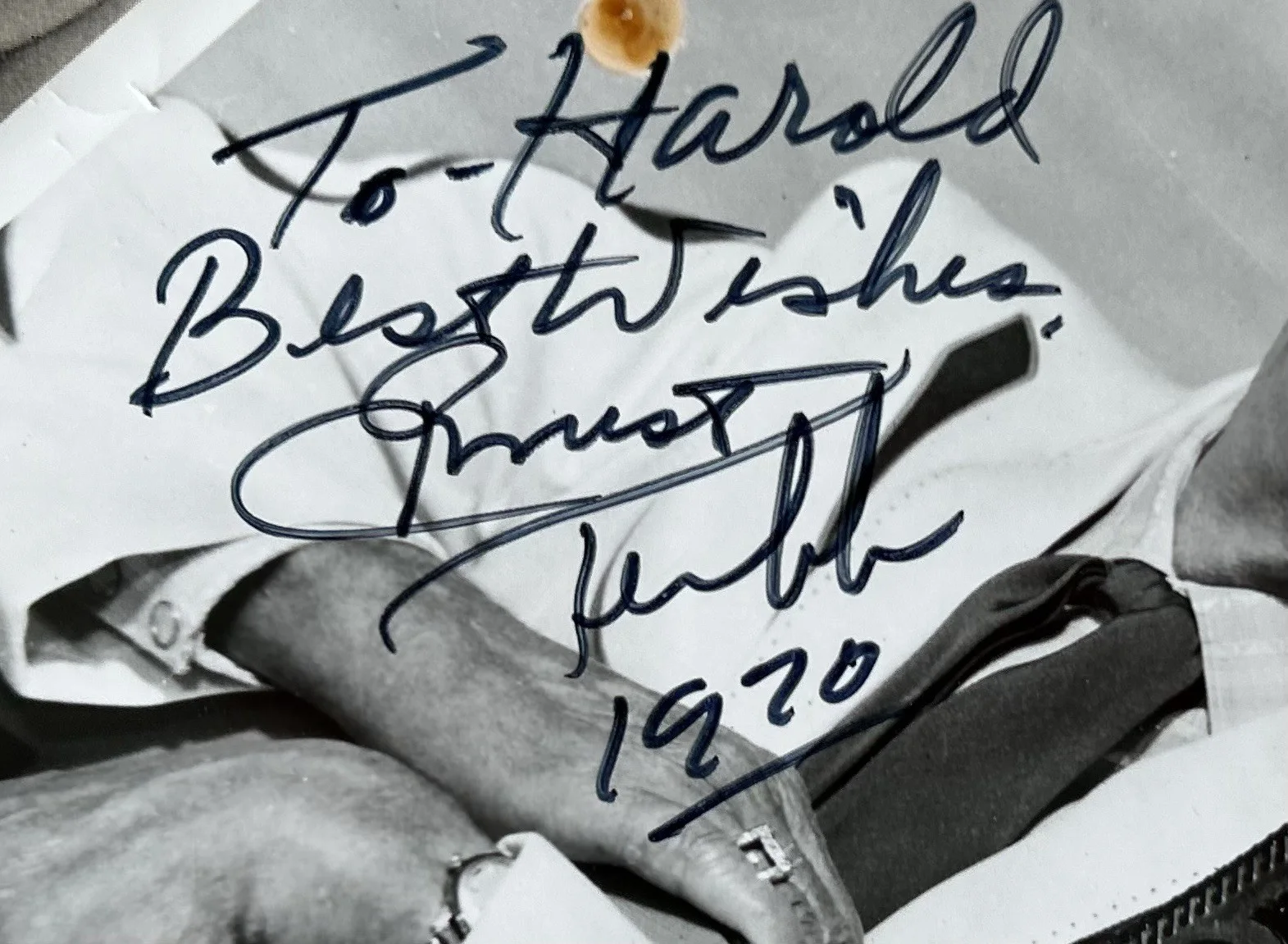 Ernest Tubb, Autographed B&W 8" x 10" and Two Vintage Music Books, Guaranteed, изображение 3