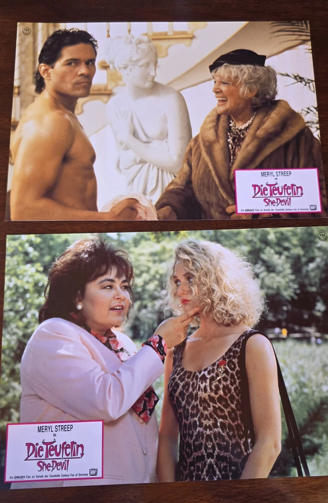 1989 She-Devil Lobby Cards & Press Stills – Roseanne Barr – Die Teufelin, изображение 4