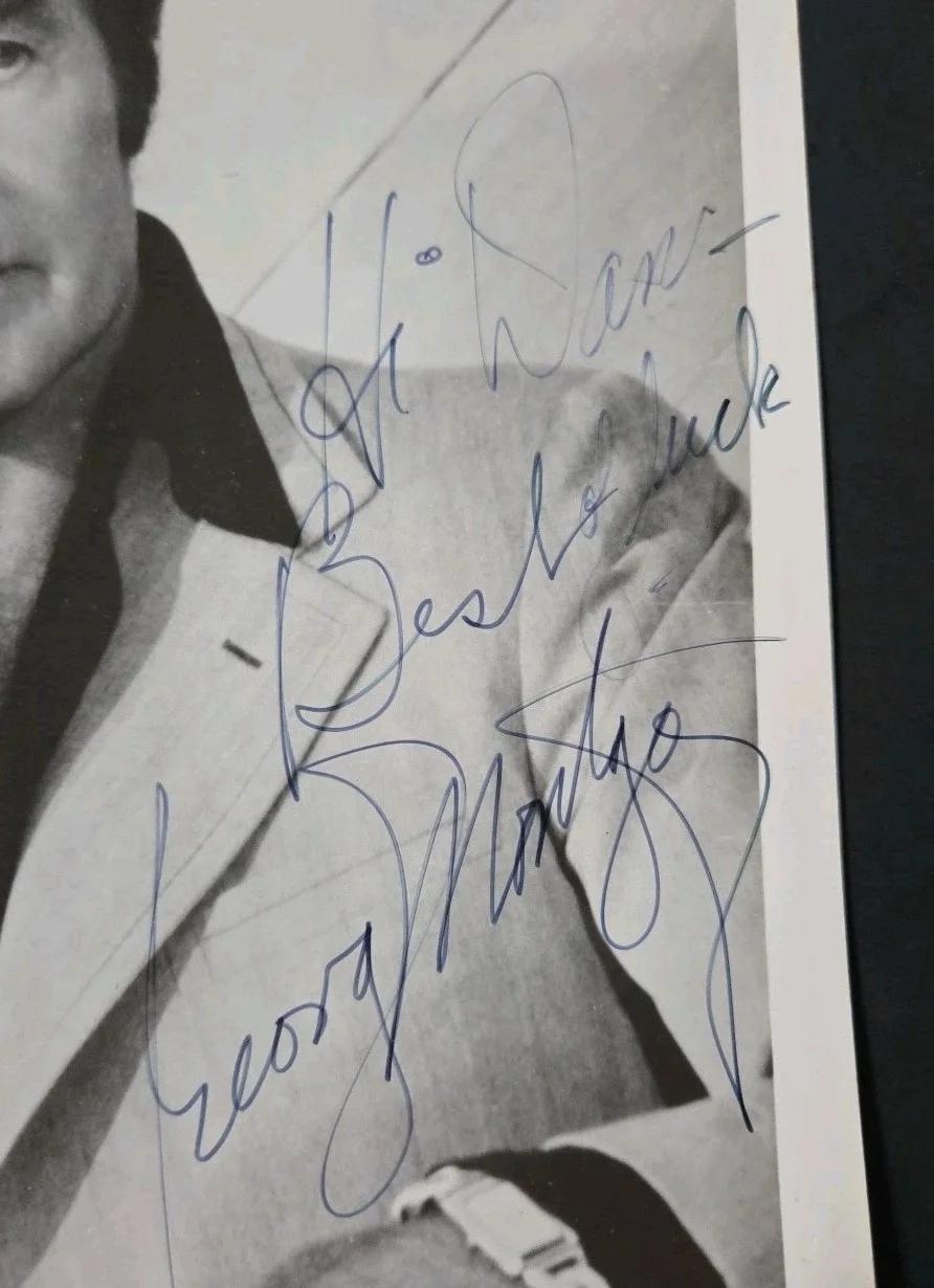 George Montgomery — Vintage George Montgomery Autographed 8x10 Studio Publicity Photo, изображение 2